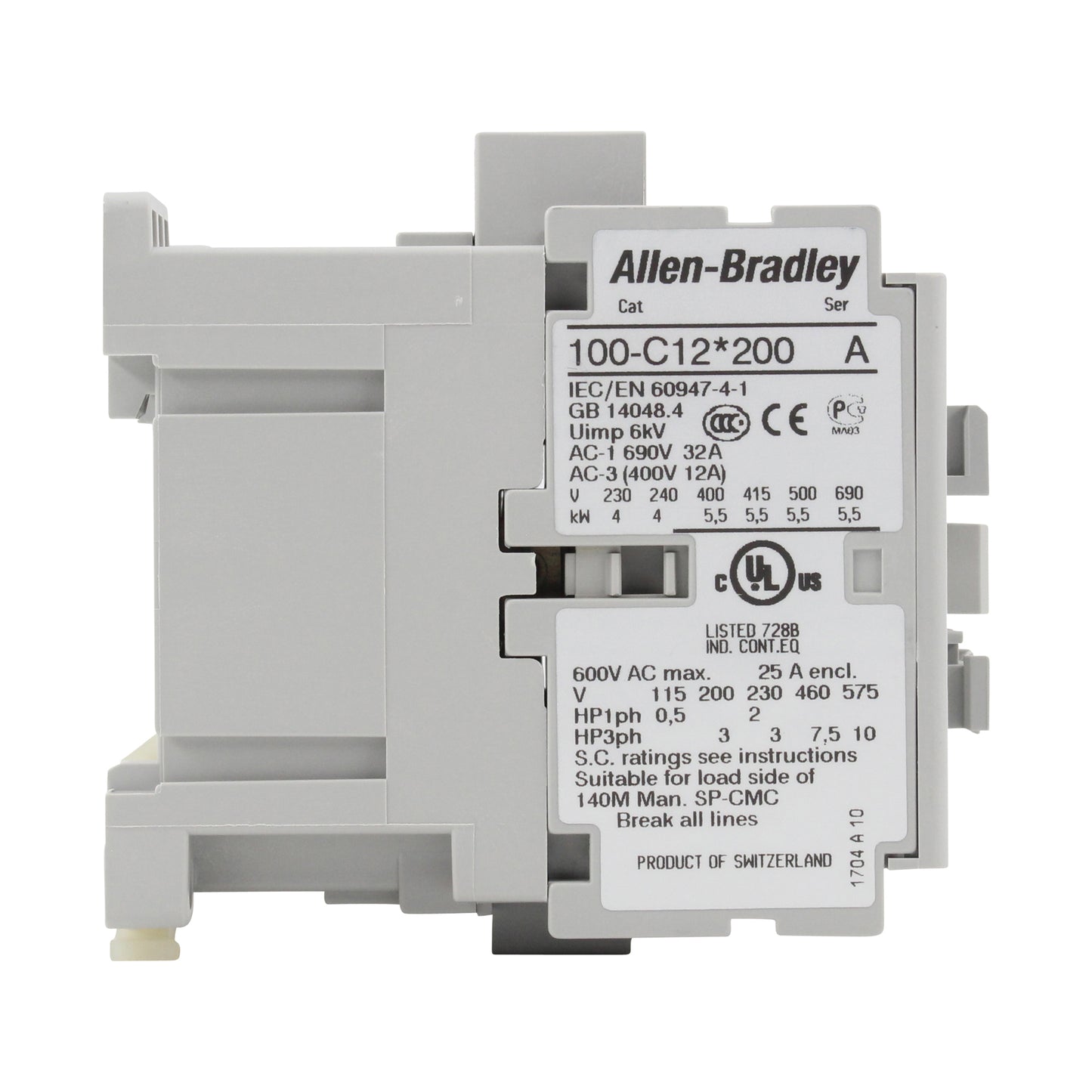 Allen Bradley Group 100-C12D200
