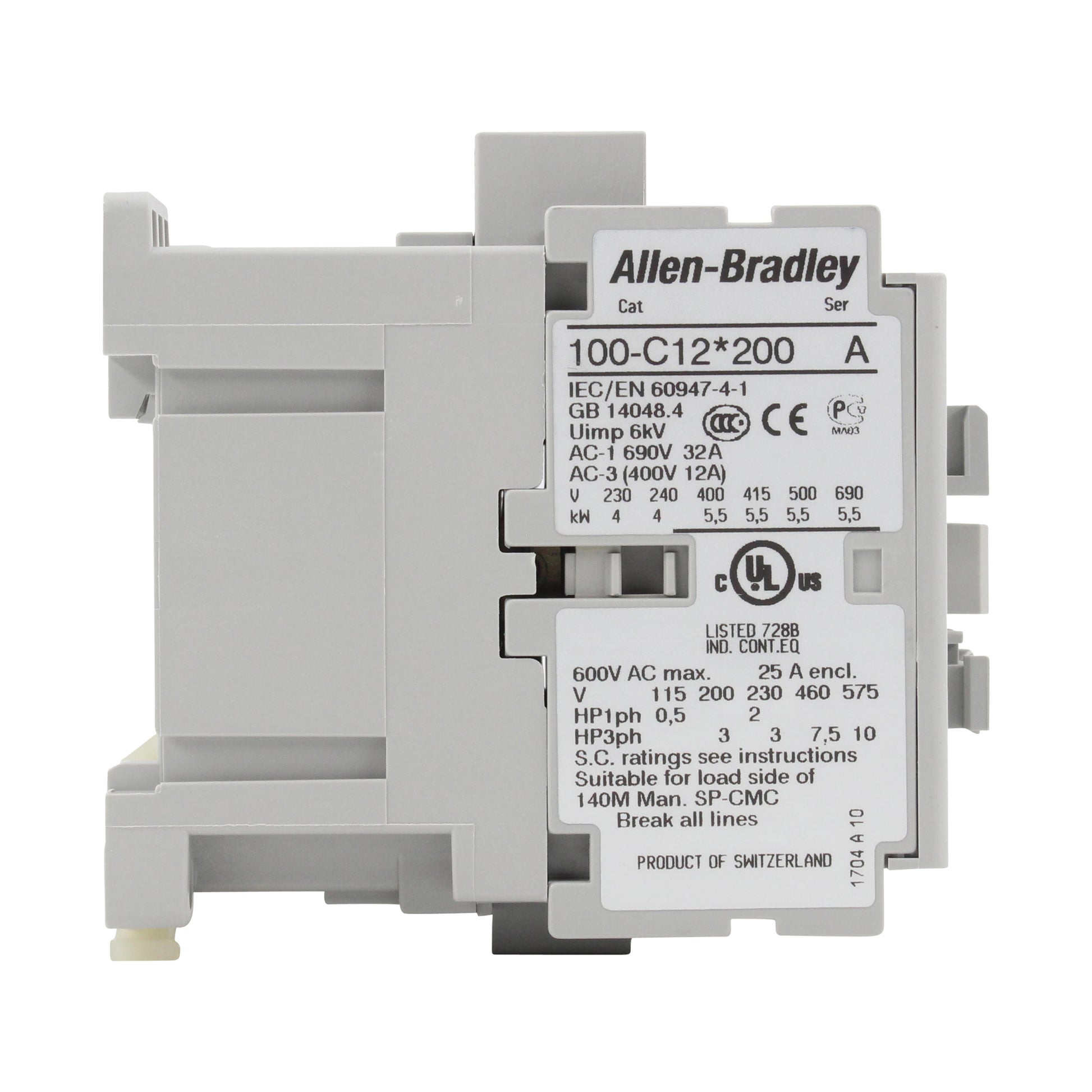 Allen Bradley Group 100-C12D200