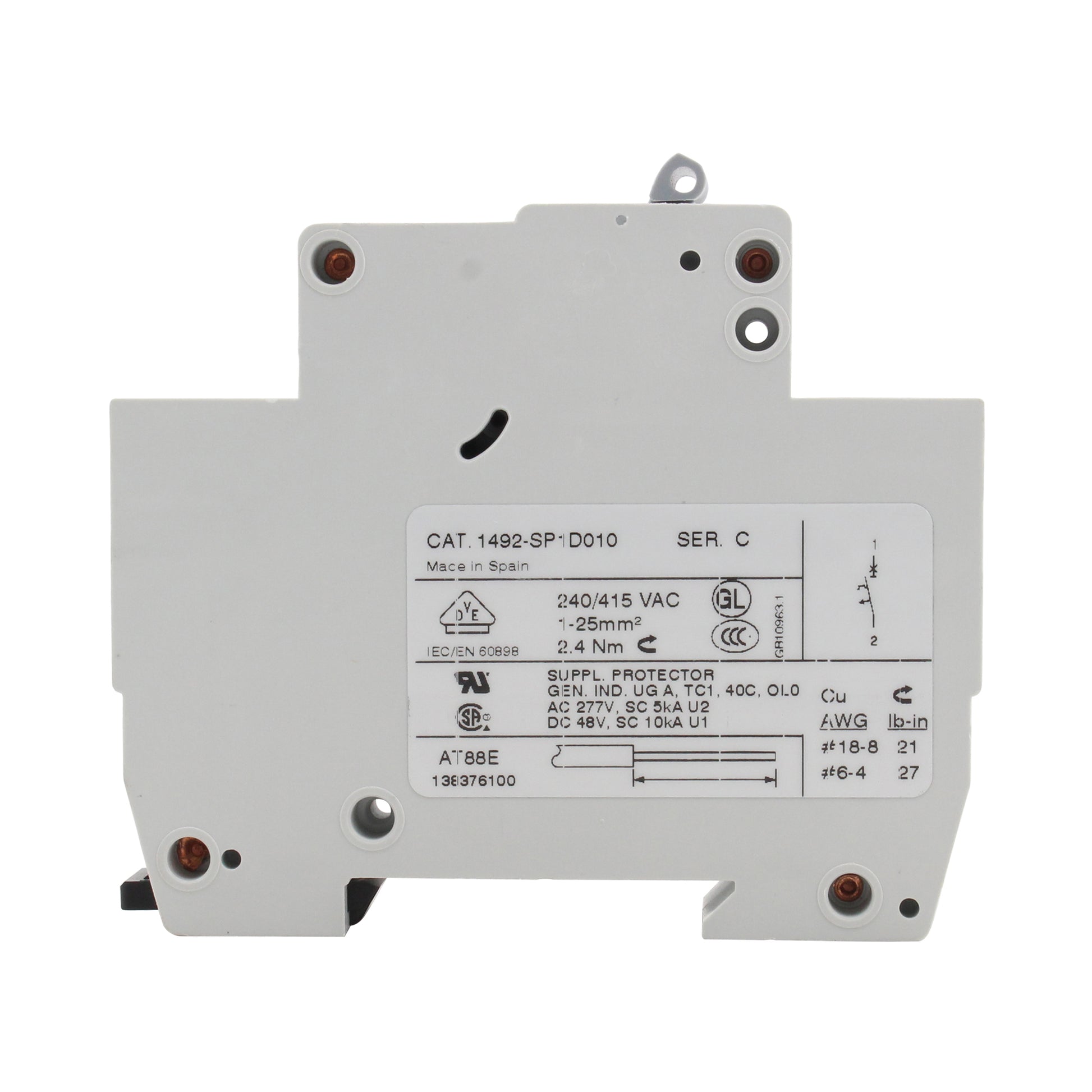 Allen Bradley Group 1492-SP1D010