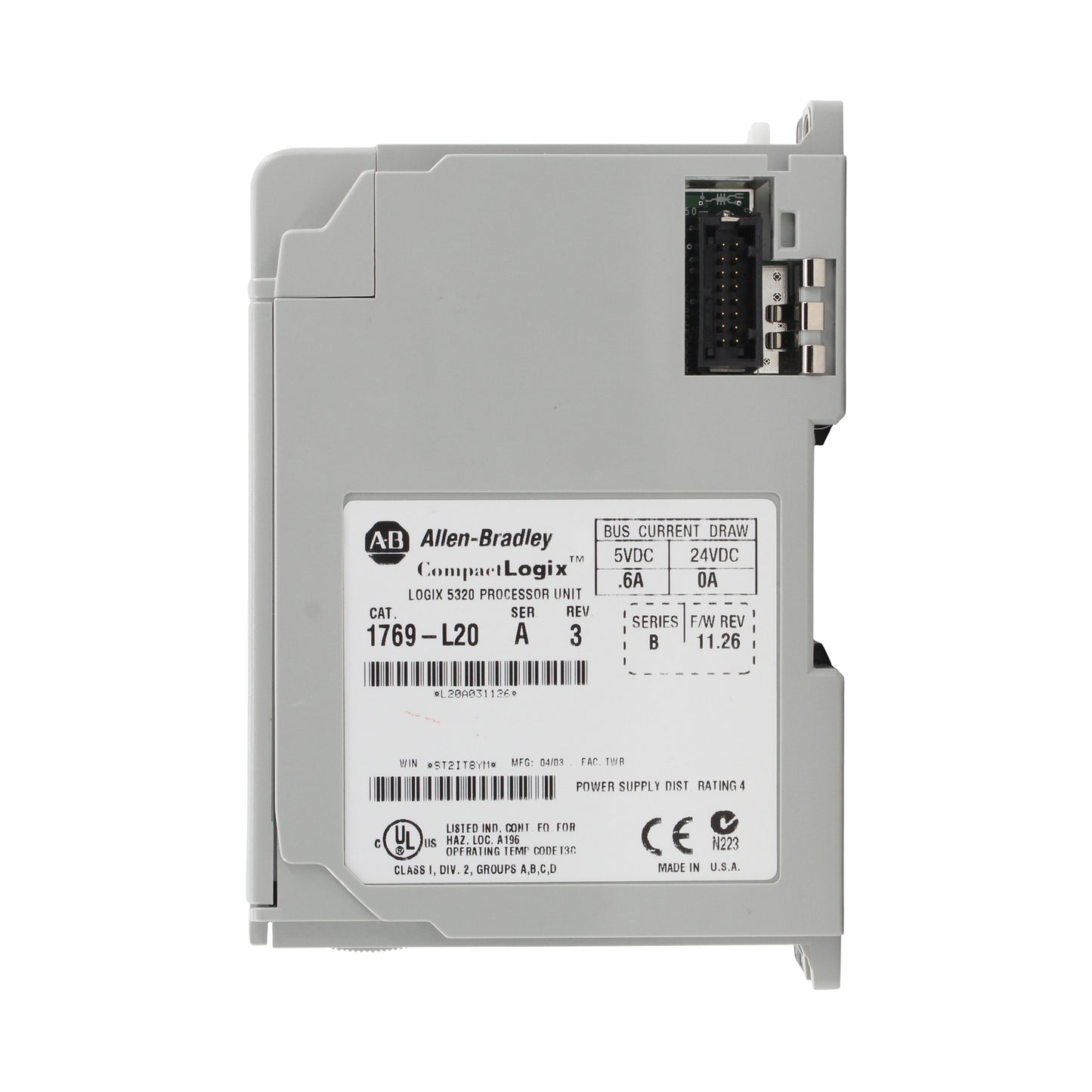 Allen Bradley Group 1769-L20