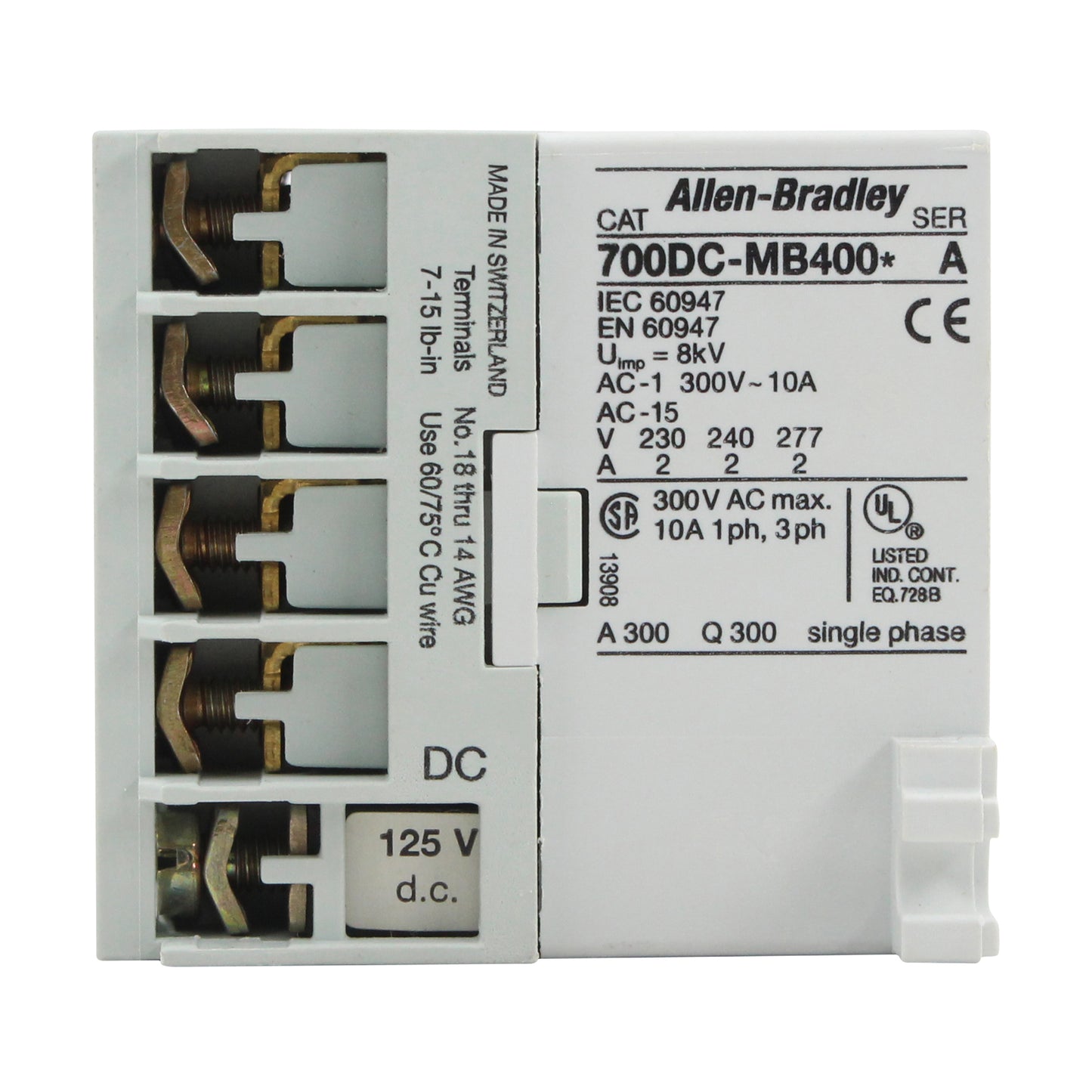 Allen Bradley Group 700DC-MB400Z3S