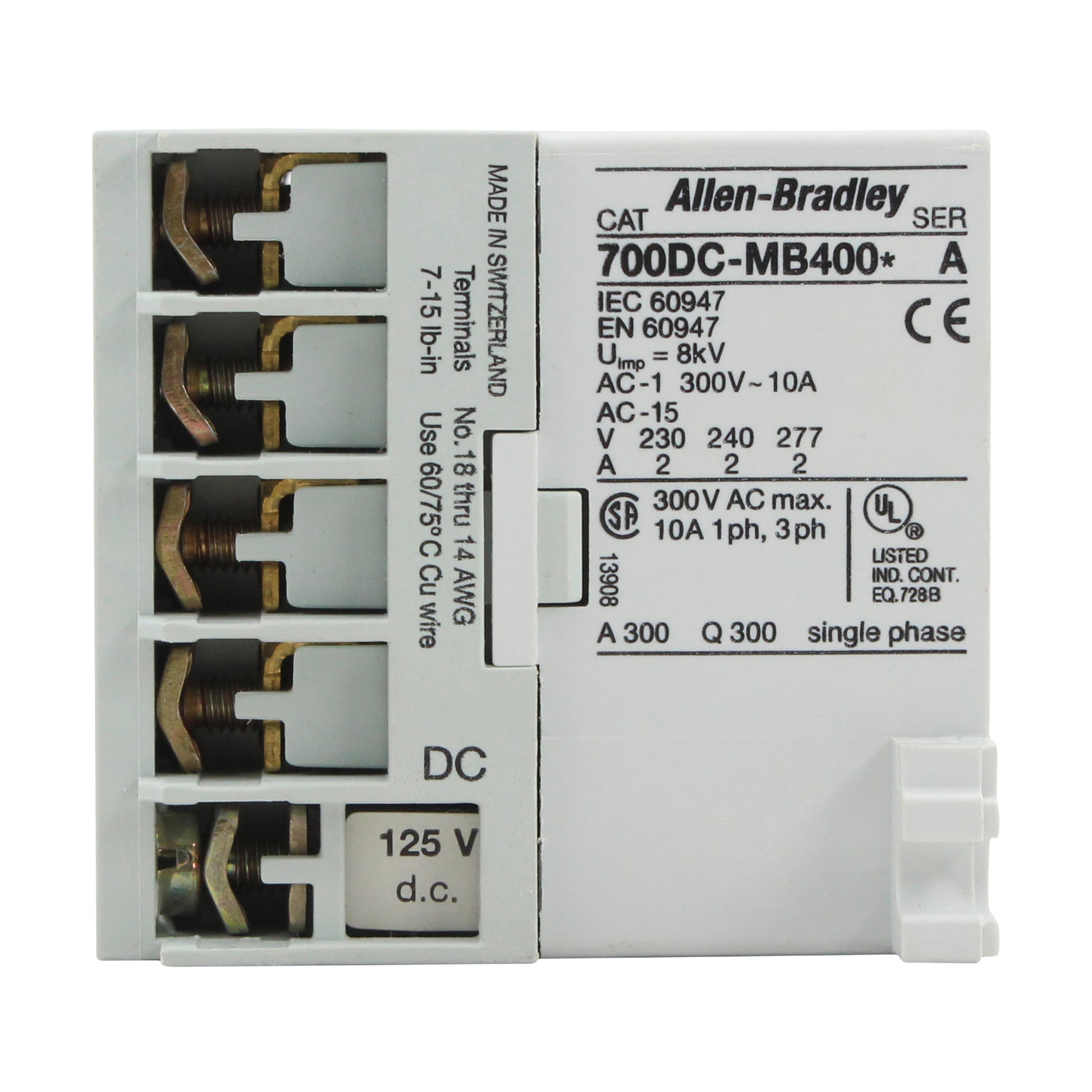 Allen Bradley Group 700DC-MB400Z3S