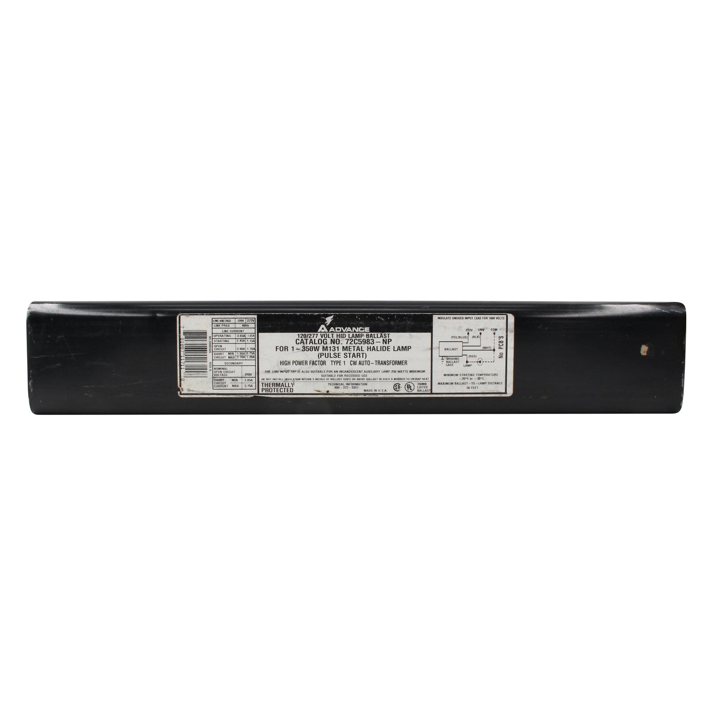 Advance Ballast 72C5983-NP