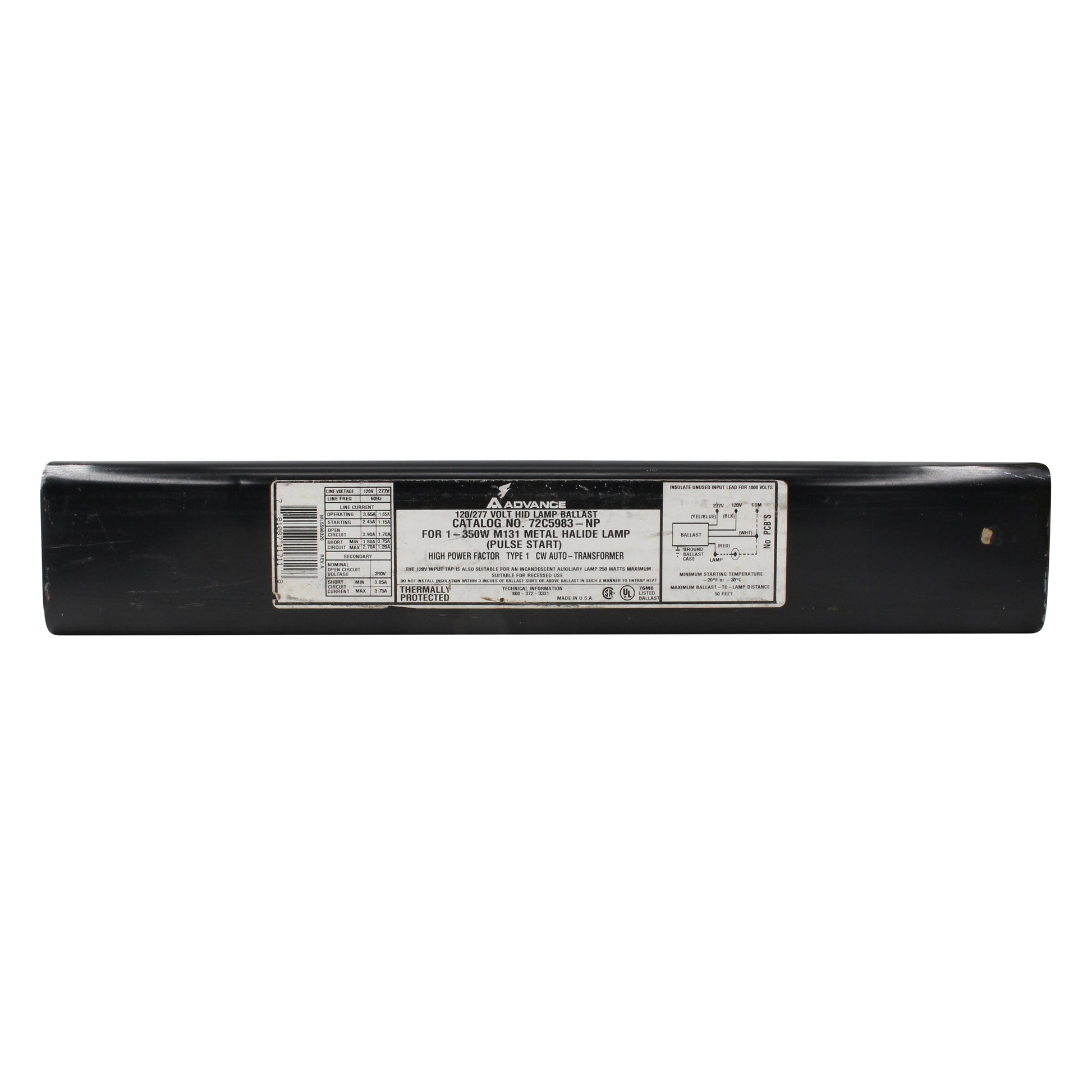 Advance Ballast 72C5983-NP