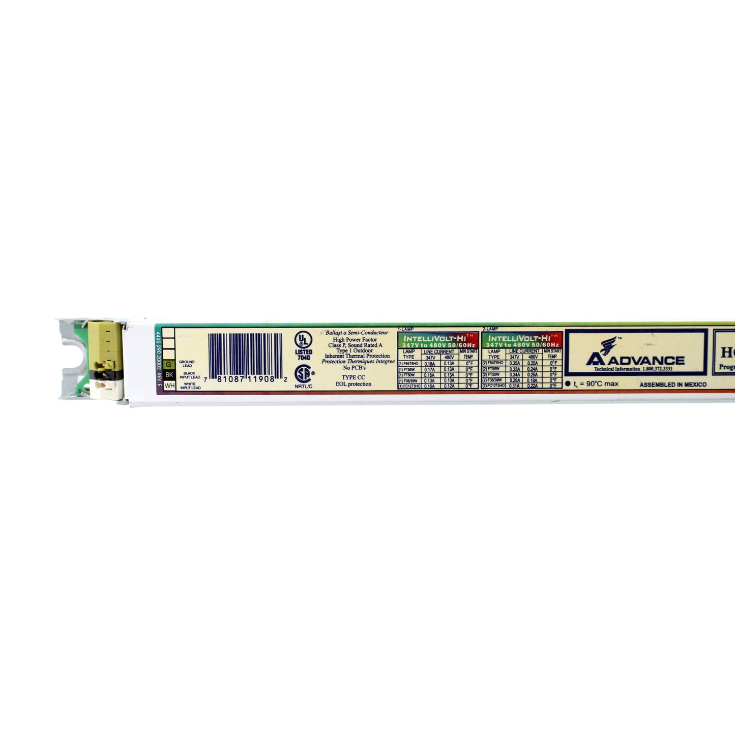 Advance Ballast HCN-2S54-90C