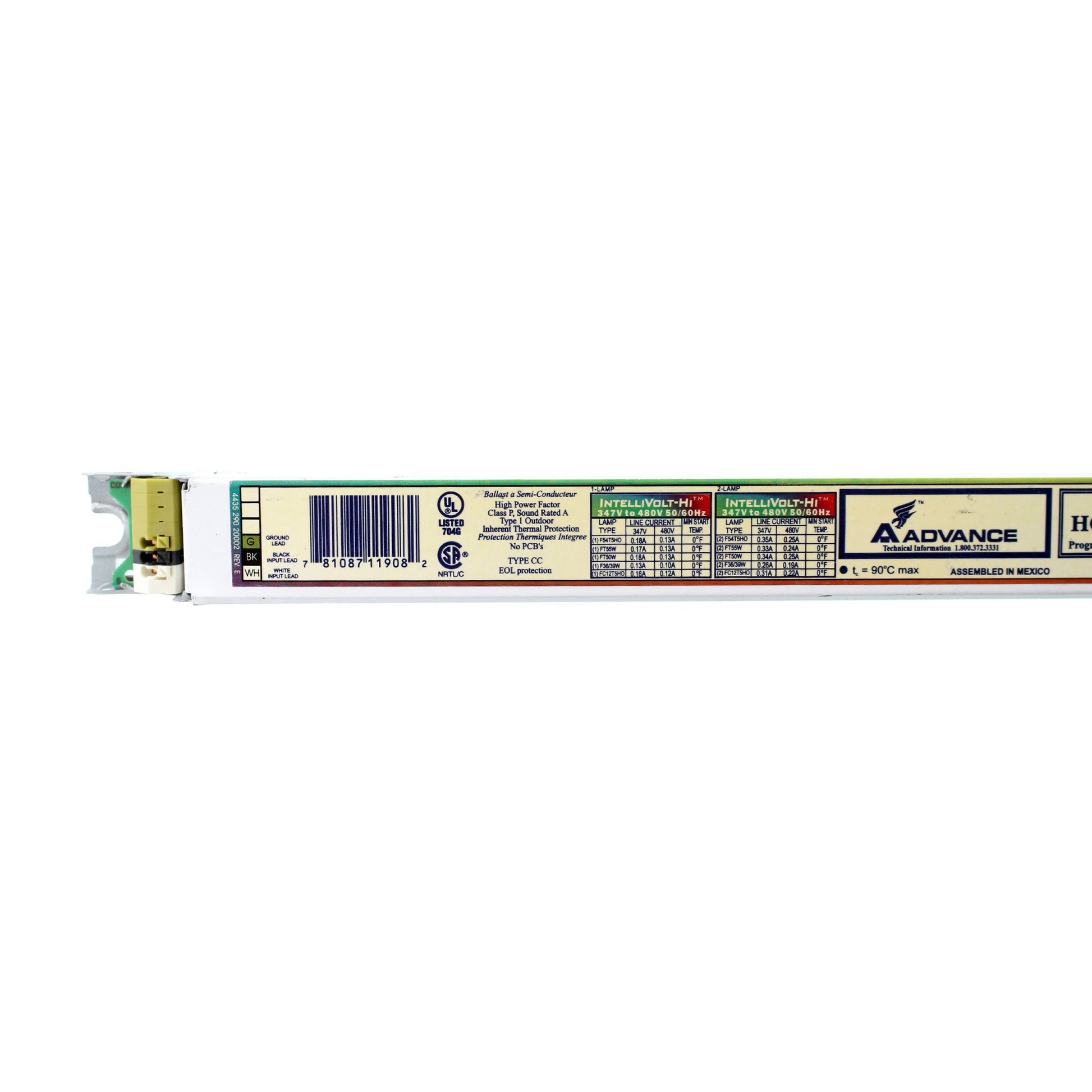 Advance Ballast HCN-2S54-90C