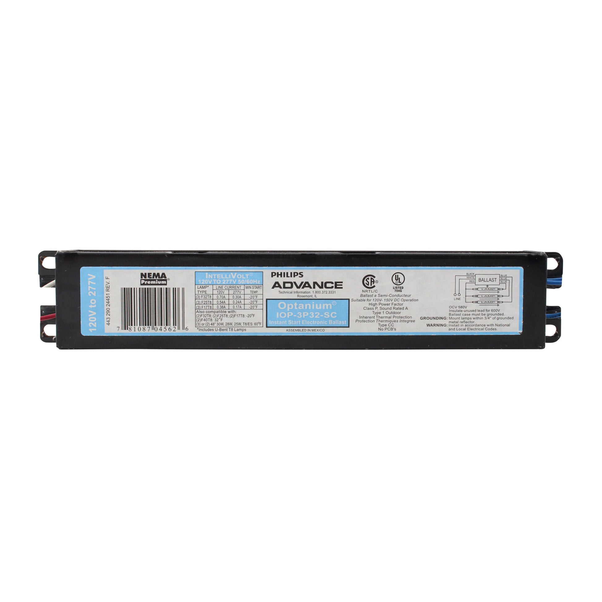 Advance Ballast IOP-3P32-SC