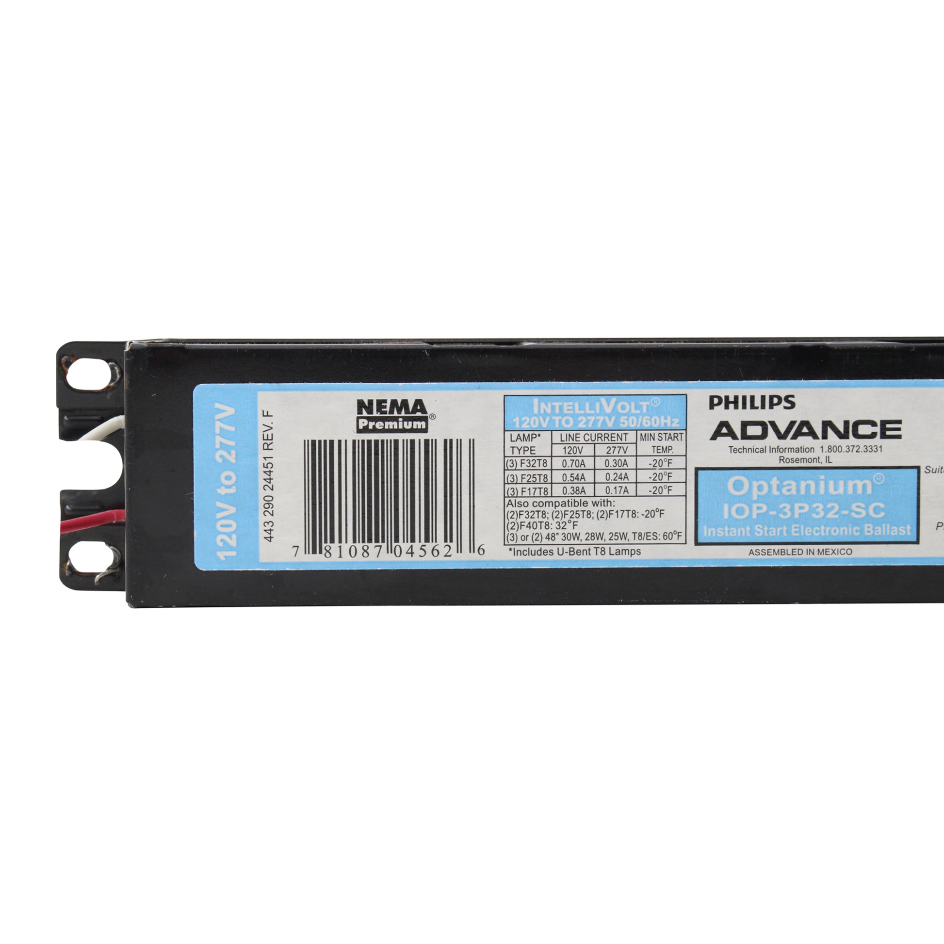 Advance Ballast IOP-3P32-SC