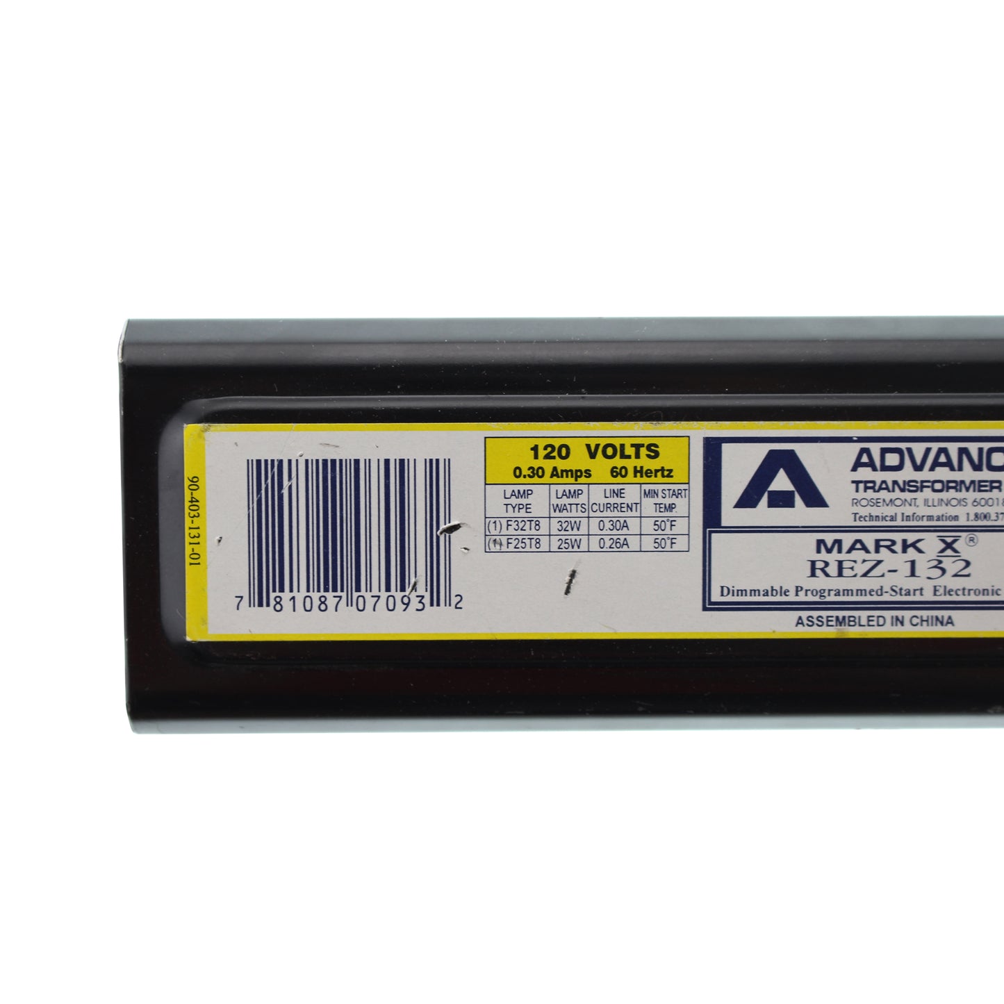 Advance Ballast REZ-132