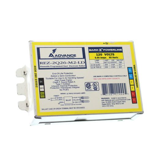 Advance Ballast REZ-2Q26-M2-LD