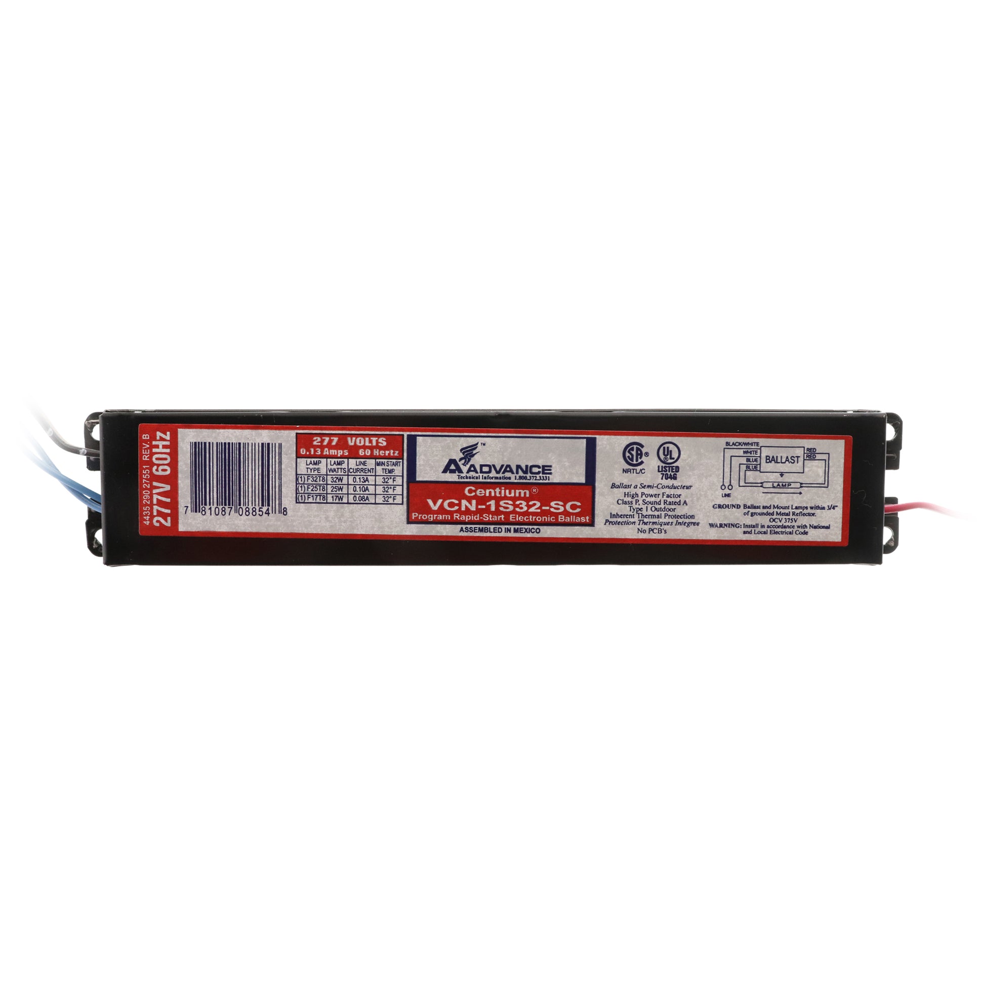 Advance Ballast VCN-1S32-SC