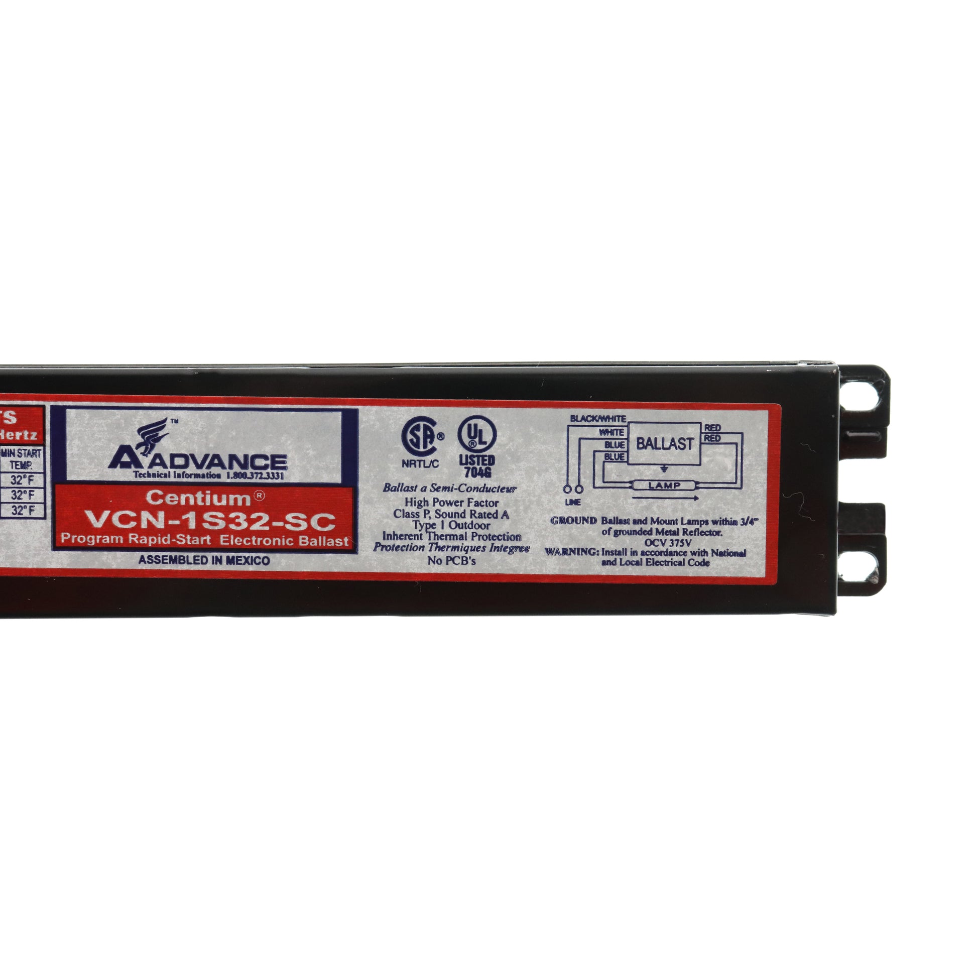 Advance Ballast VCN-1S32-SC