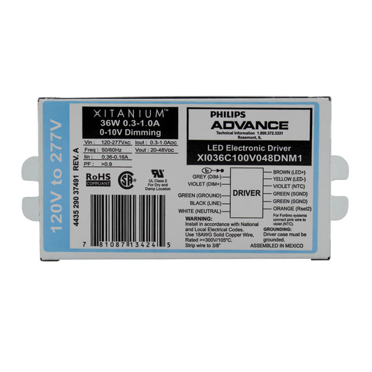 Advance Ballast XI036C100V048DNM1