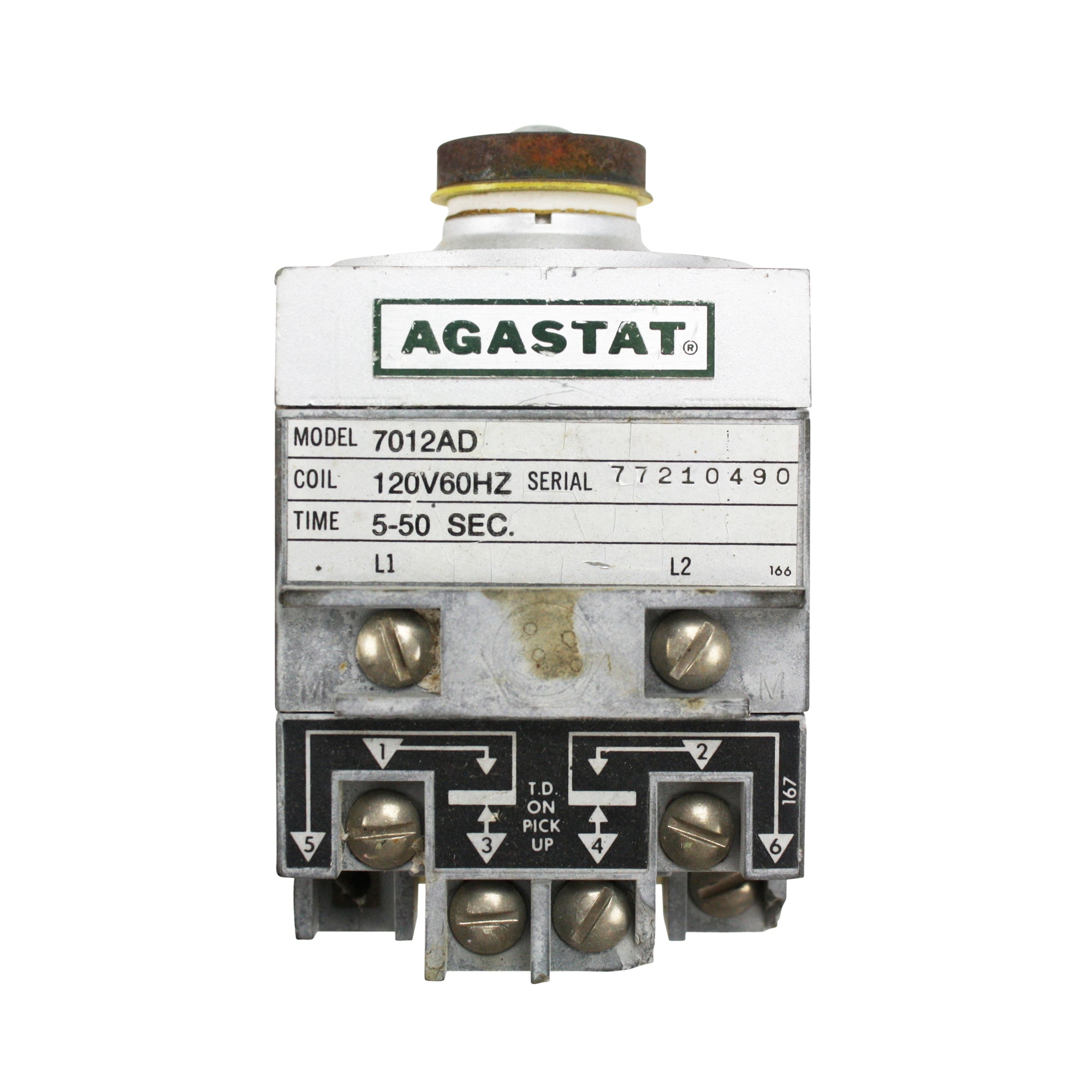 Agastat7012ad5-50SecondElectropneumaticTimingTimeDelayRelay – Toomanyamps
