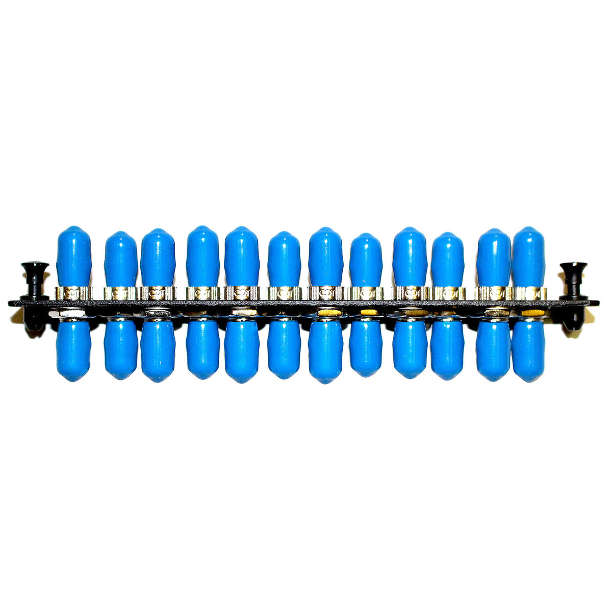 Belden Ibdn Box Belden Ibdn AX100080 Fiber Optic Adapter, 12 St, Simplex, Loaded Panel ...