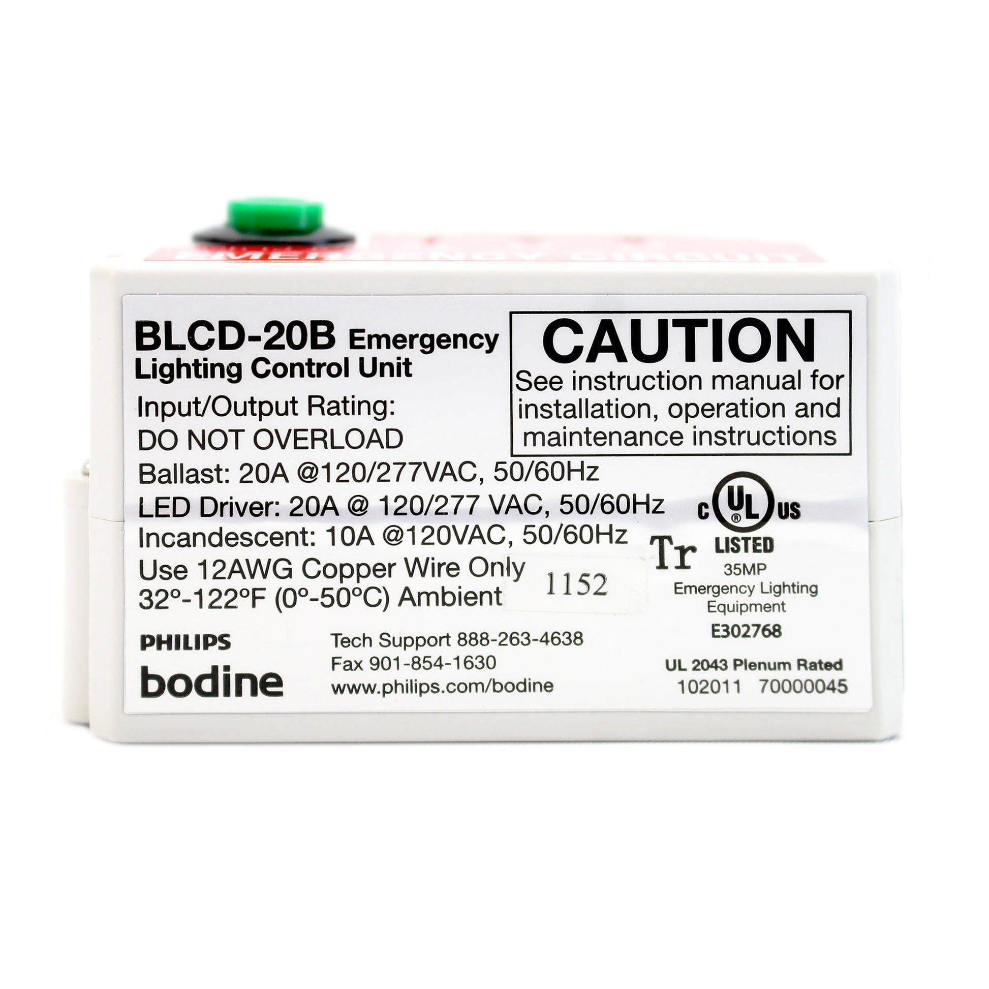 Bodine BLCD-20B