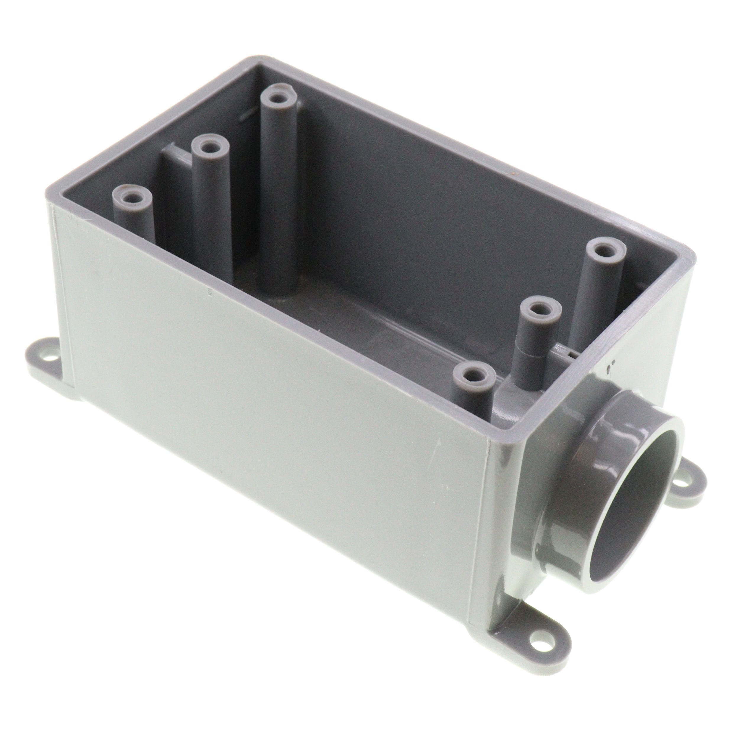 CARLON E980FFN PVC ELECTRICAL FSE BOX, NON-METALLIC, 1-GANG, 1