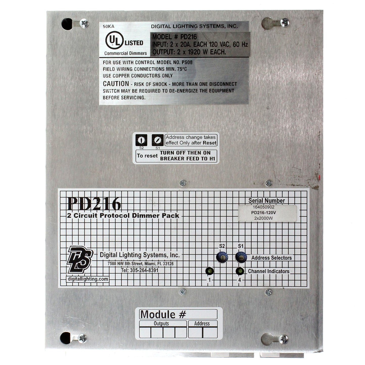Digital Lighting Systems PD216
