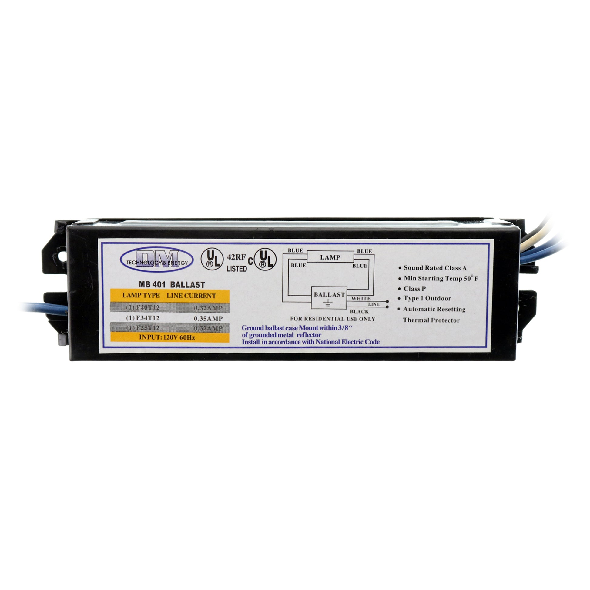 DM TECHNOLOGY & ENERGY MB-401