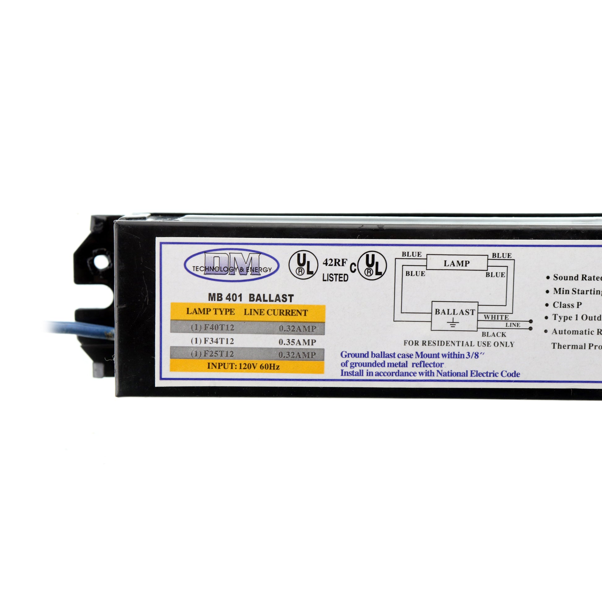 DM TECHNOLOGY & ENERGY MB-401