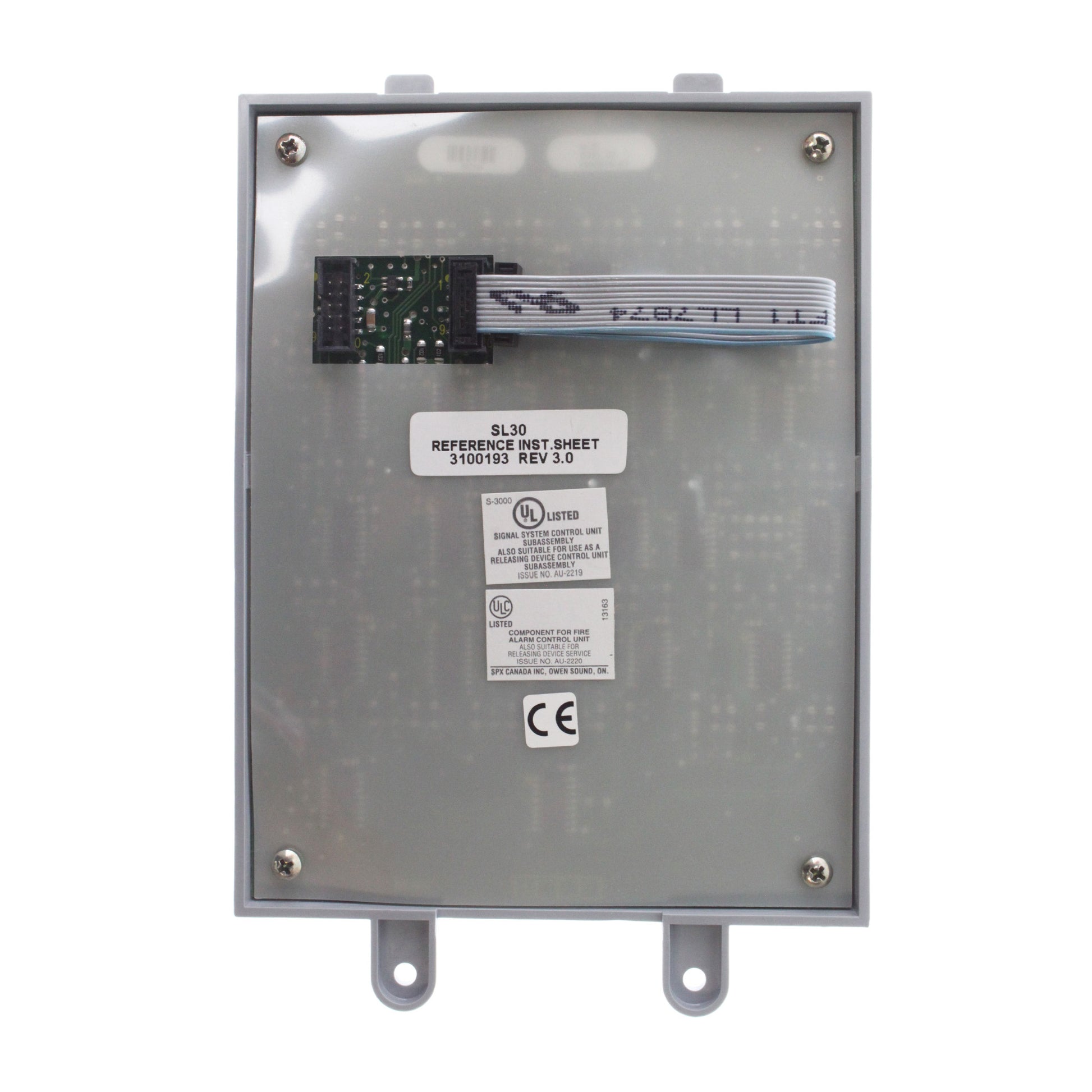 EST EDWARDS SL30 LED SWITCH POINT ZONE ANNUNCIATOR MODULE, 30-BUTTON ...