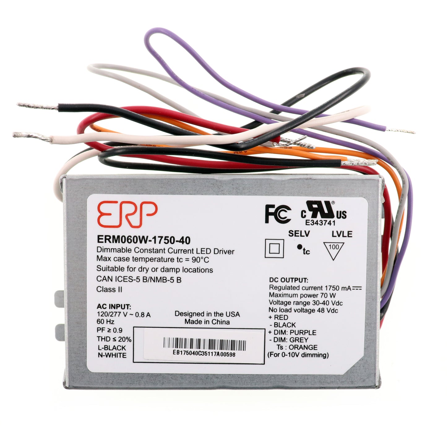 ERP ERM060W-1750-40