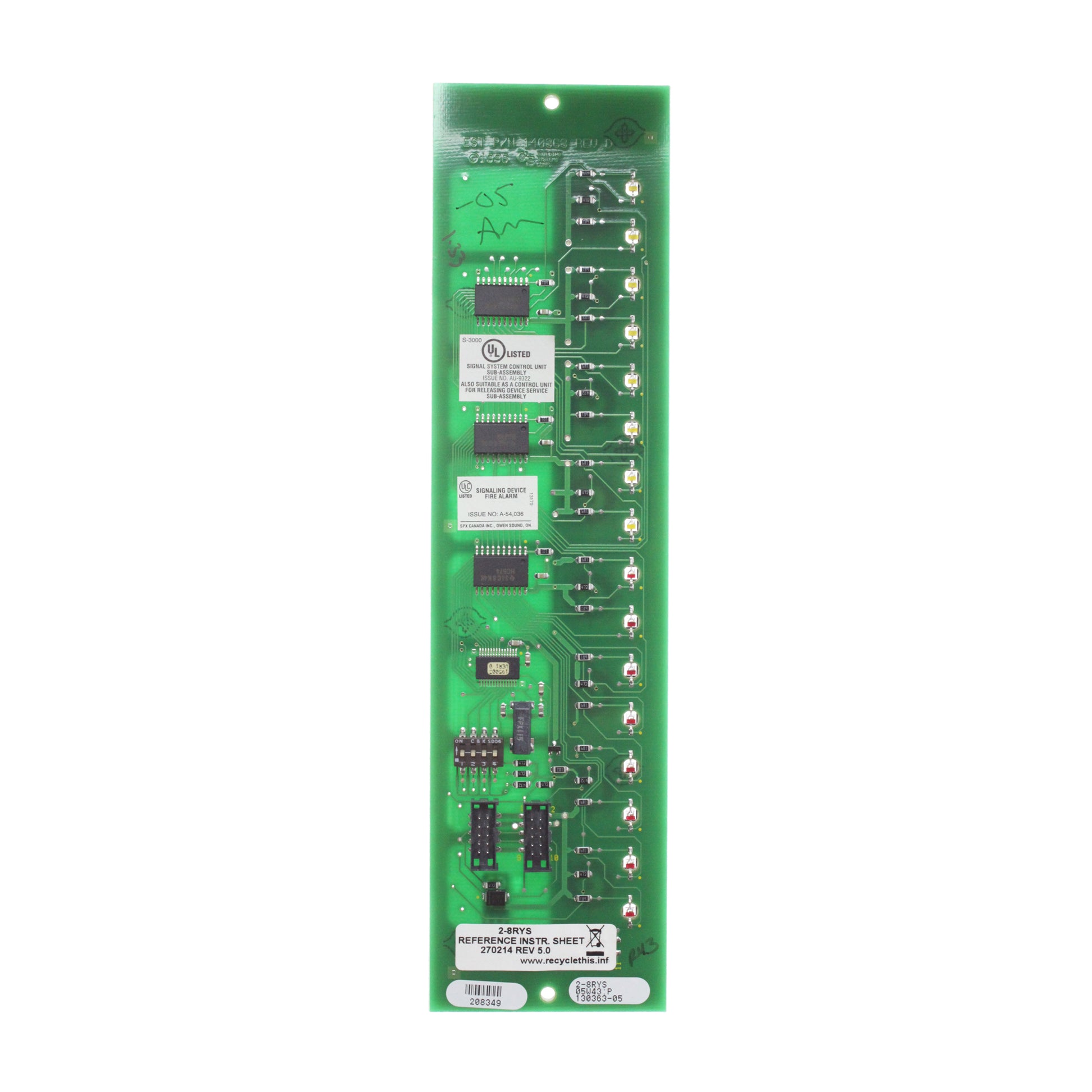 Edwards System Technologies (EST) 2-8RYS