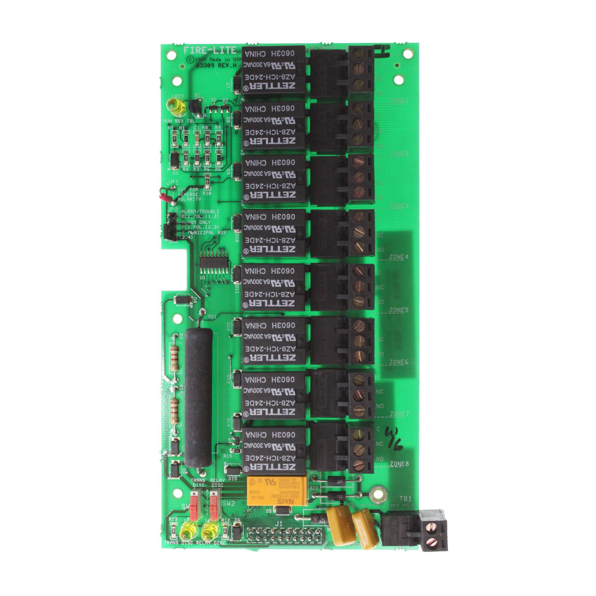 Fire Lite Alarms RTM-8F