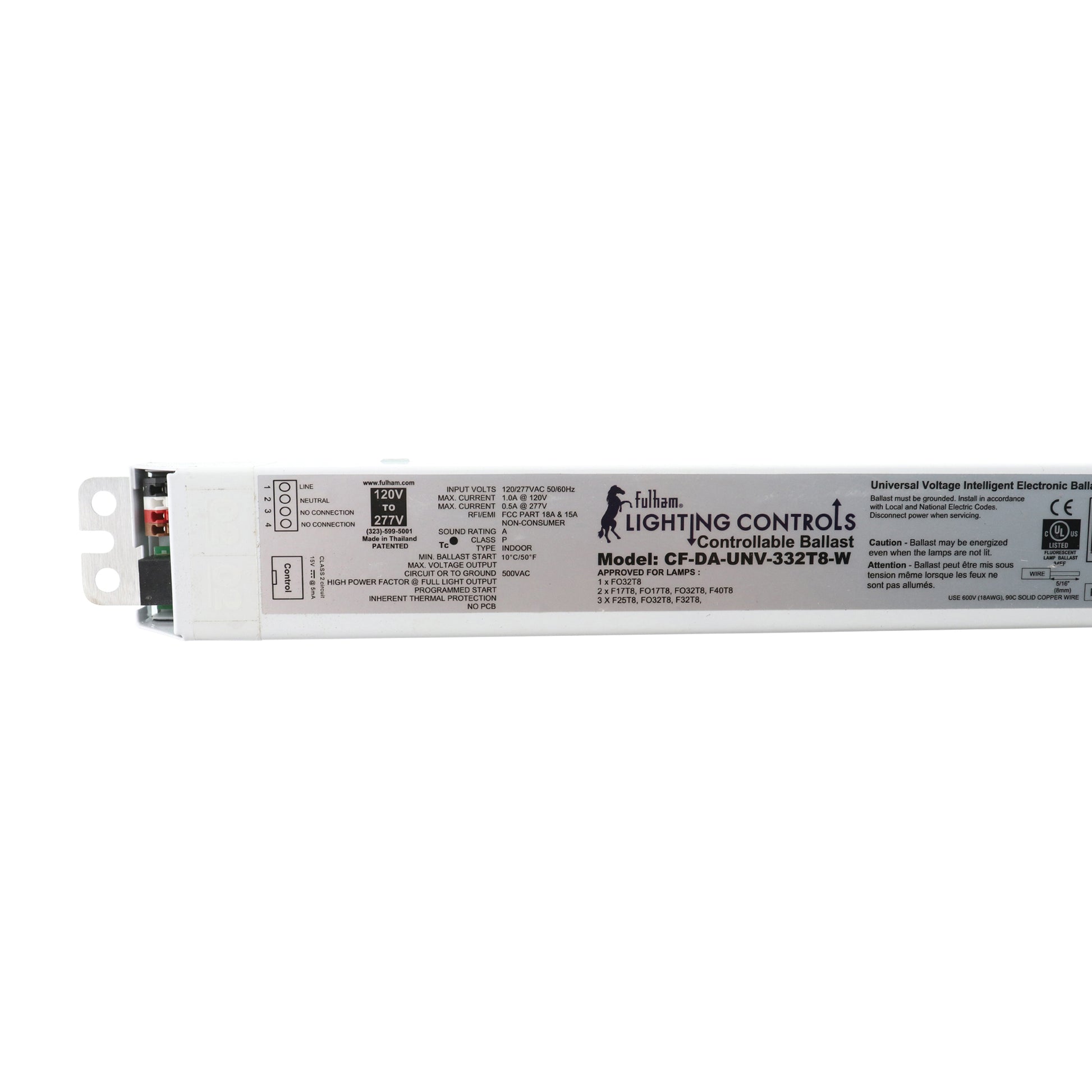 Fulham CF-DA-UNV-332T8-W