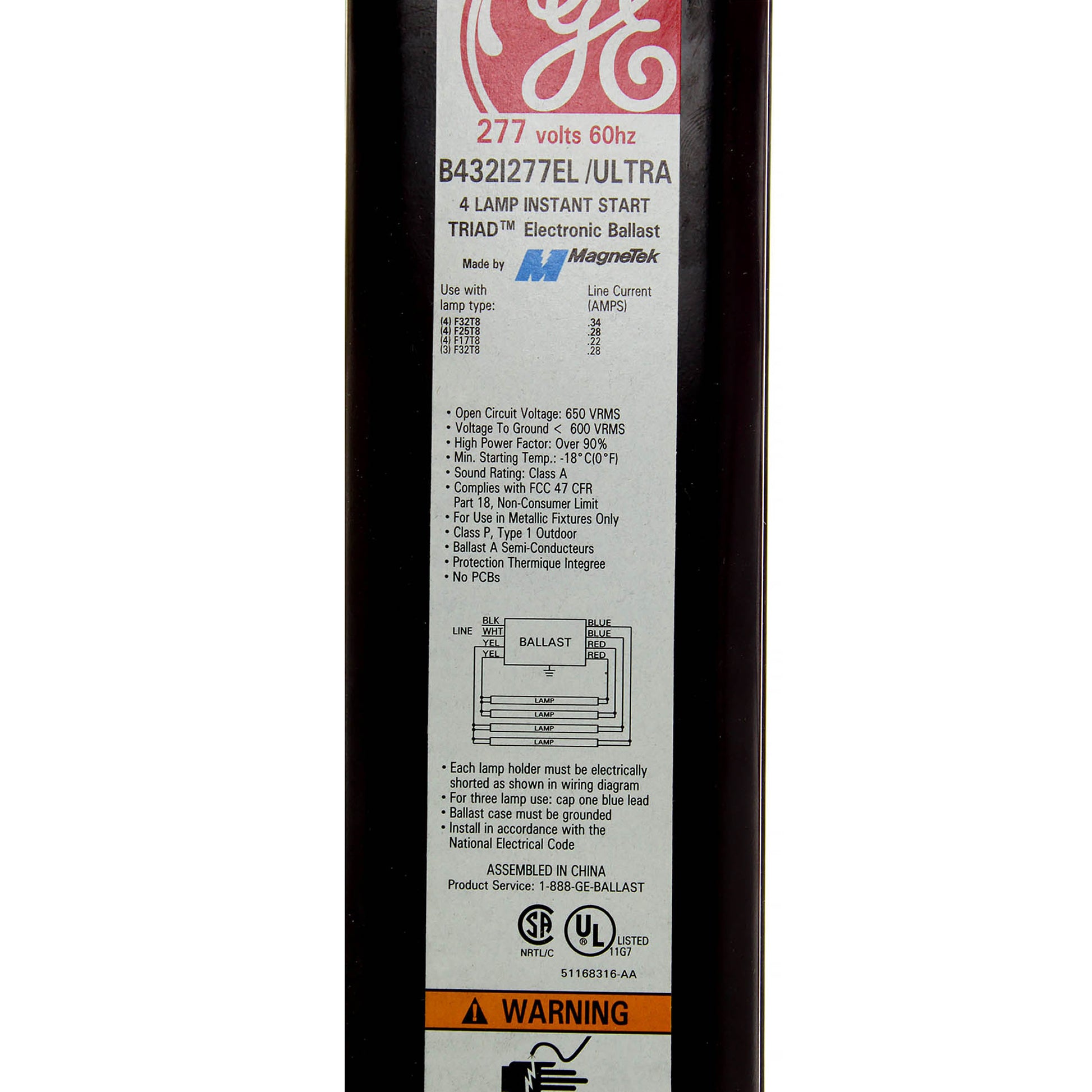 General Electric, Inc. B432I277EL-ULTRA