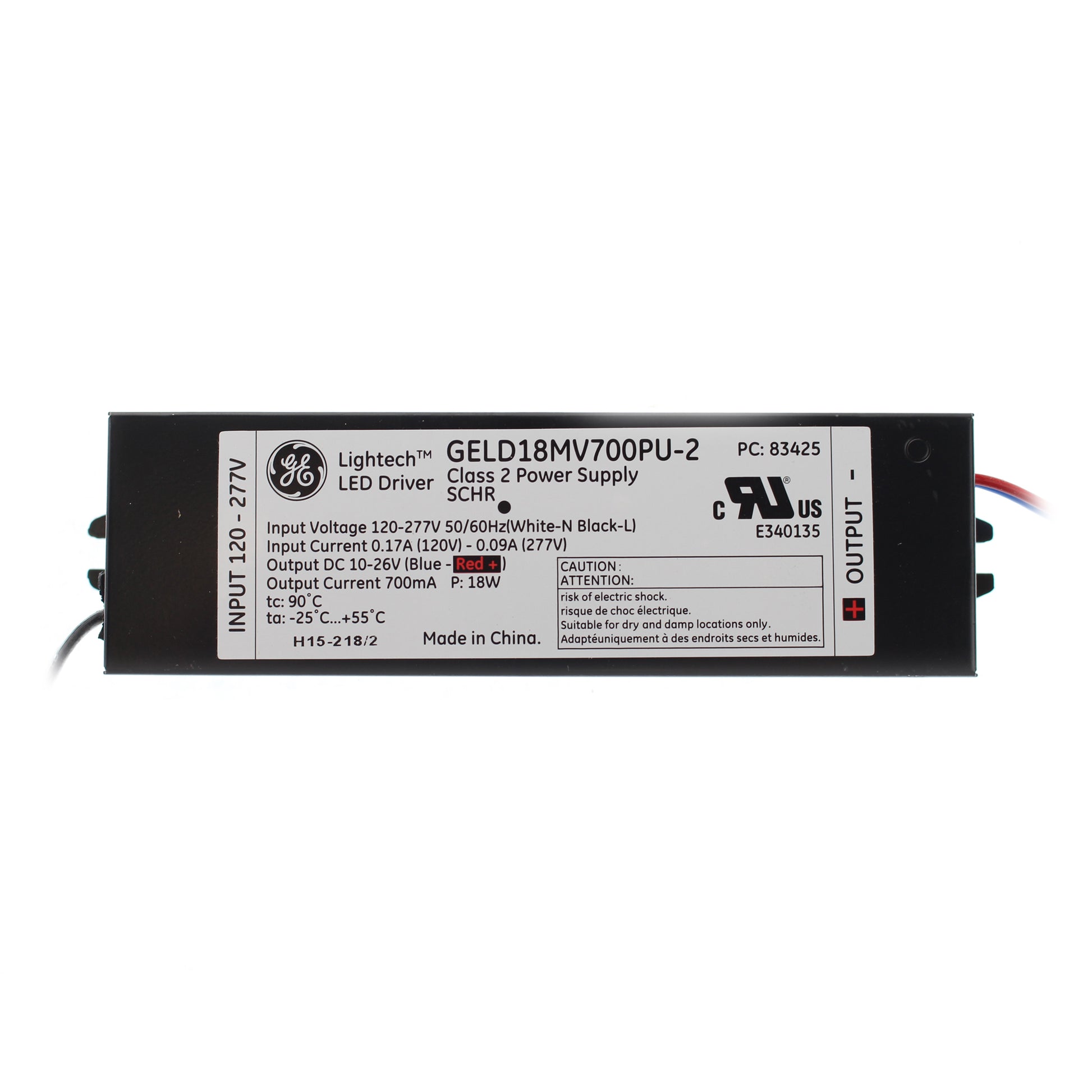General Electric, Inc. GELD18MV700PU-2