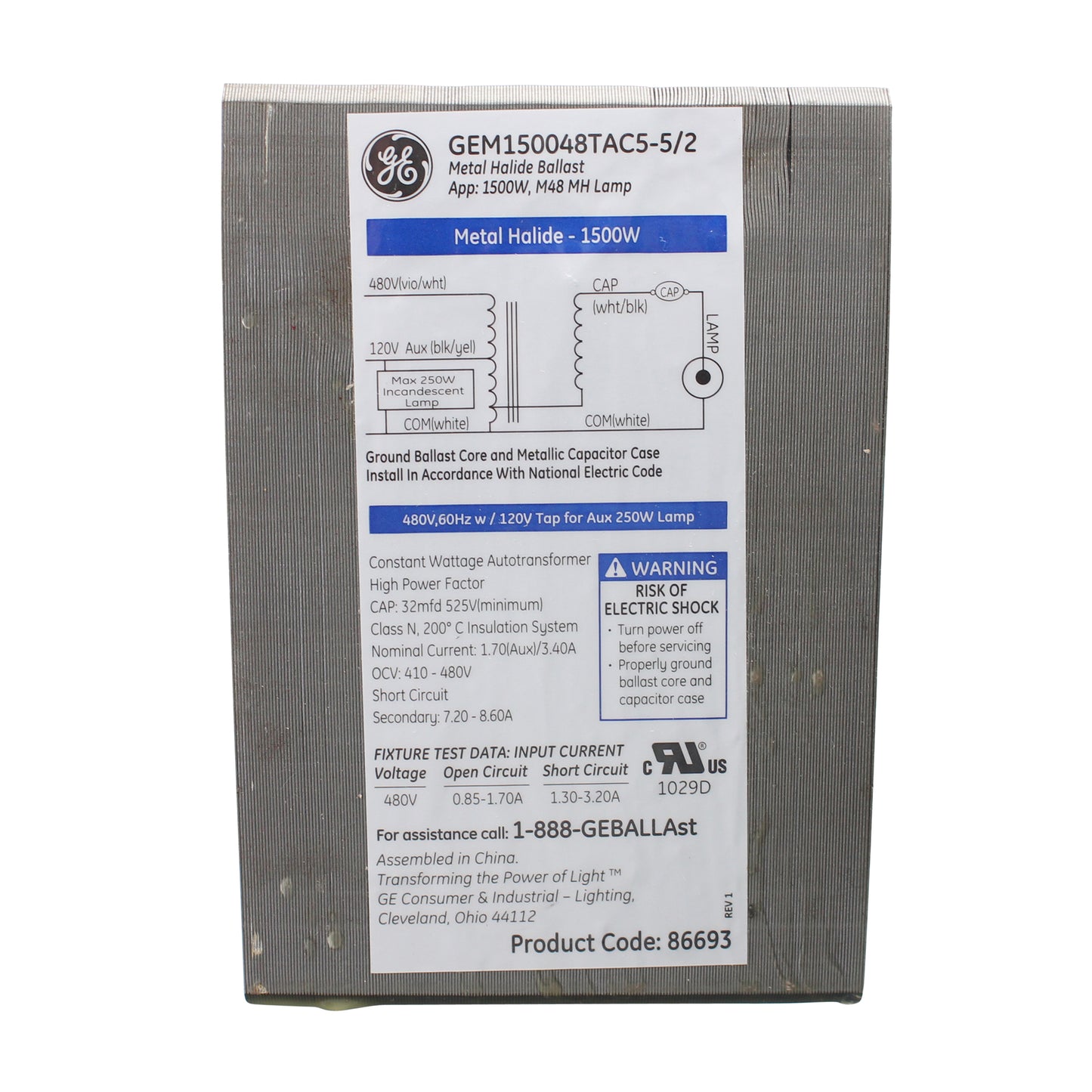 General Electric, Inc. GEM150048TAC5-5/2