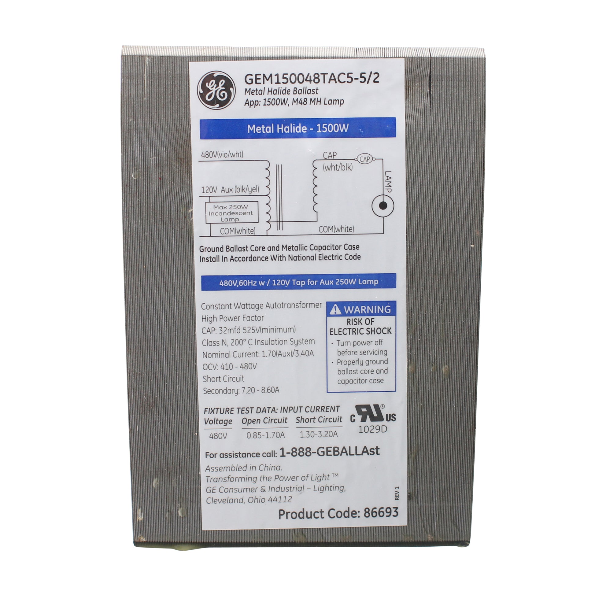 General Electric, Inc. GEM150048TAC5-5/2