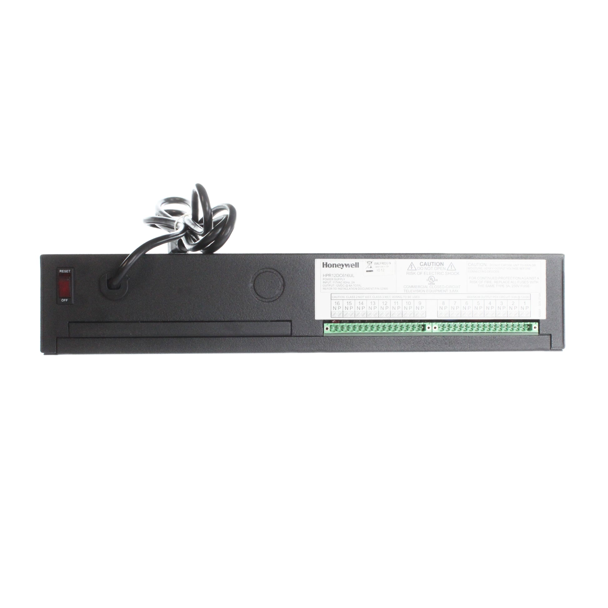 Honeywell HPR12DC616UL