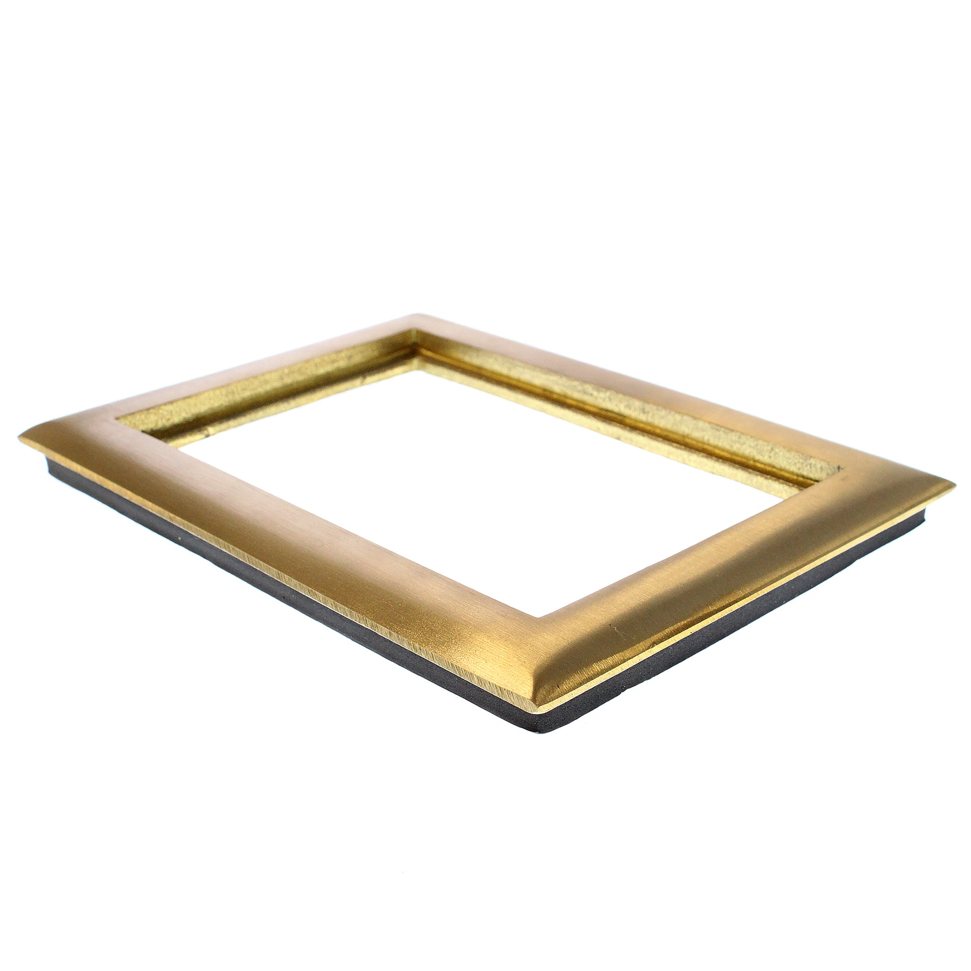 Hubbell-Kellems SB3084 Floor Box Carpet Flange, 2 Gang, Brass