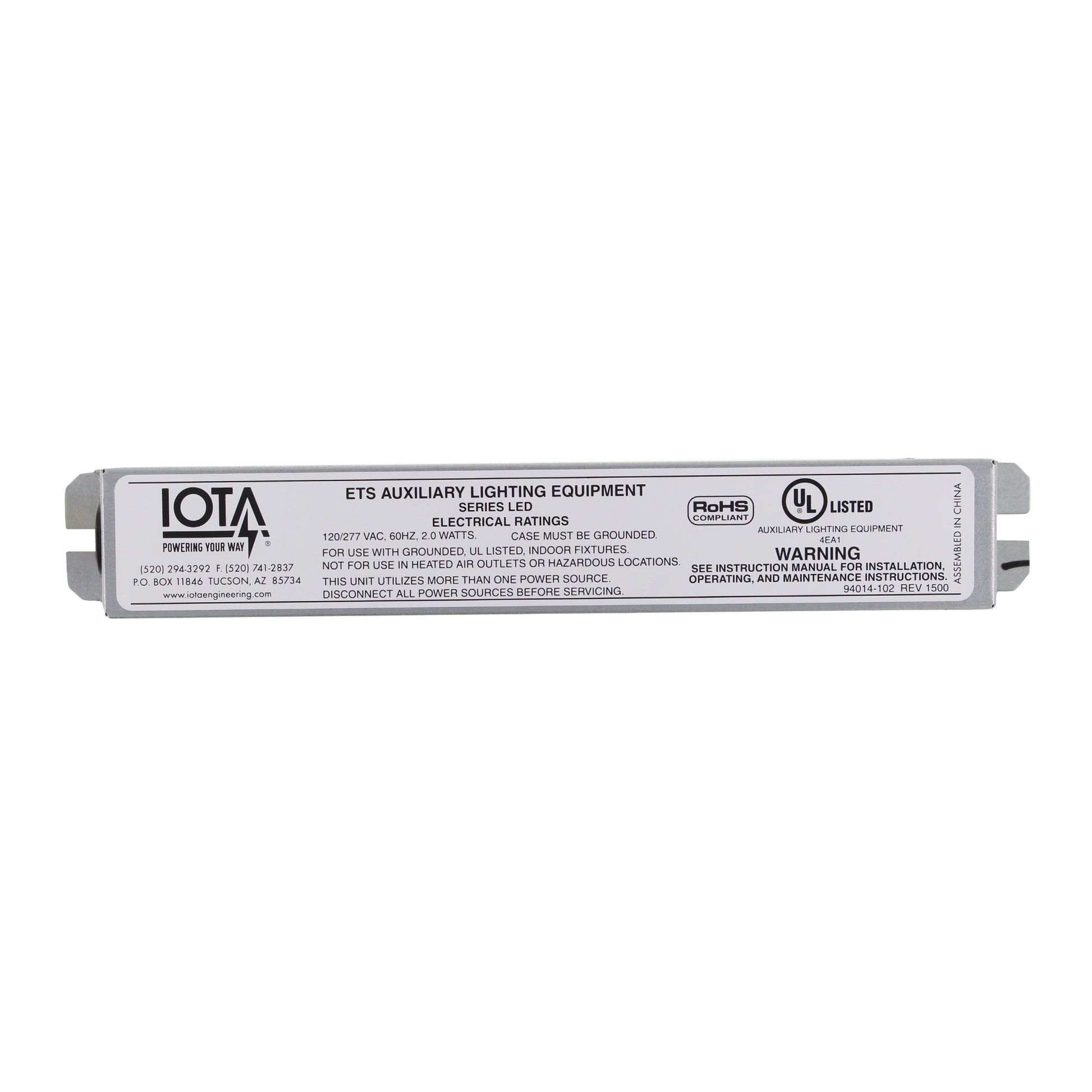 Iota Engineering Co. ETS