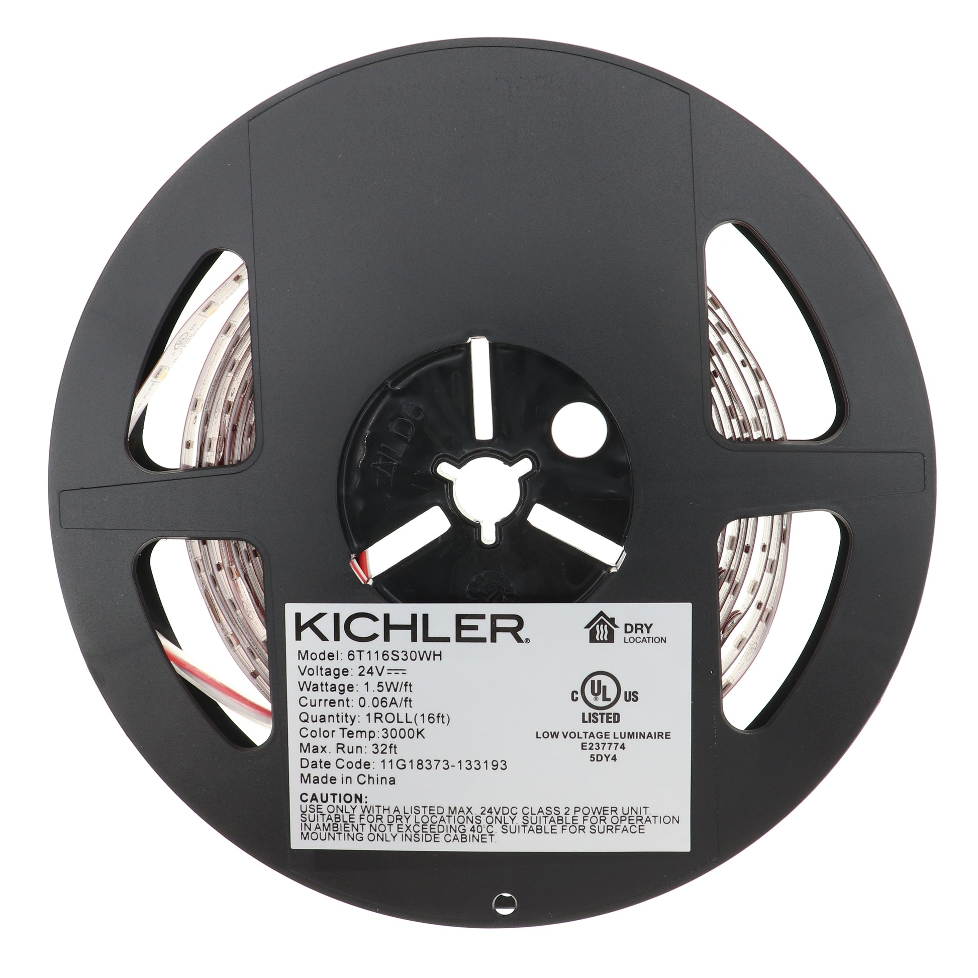 Kichler Lighting 6T116S30WH