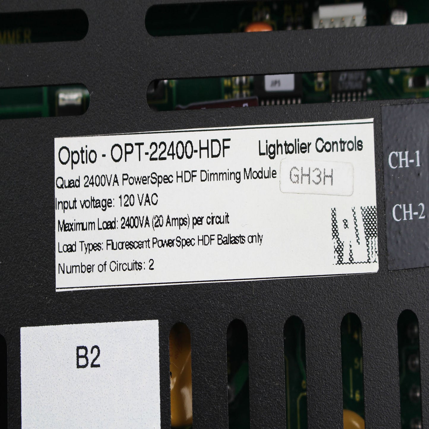 Lightolier OPT-2-2400-HDF