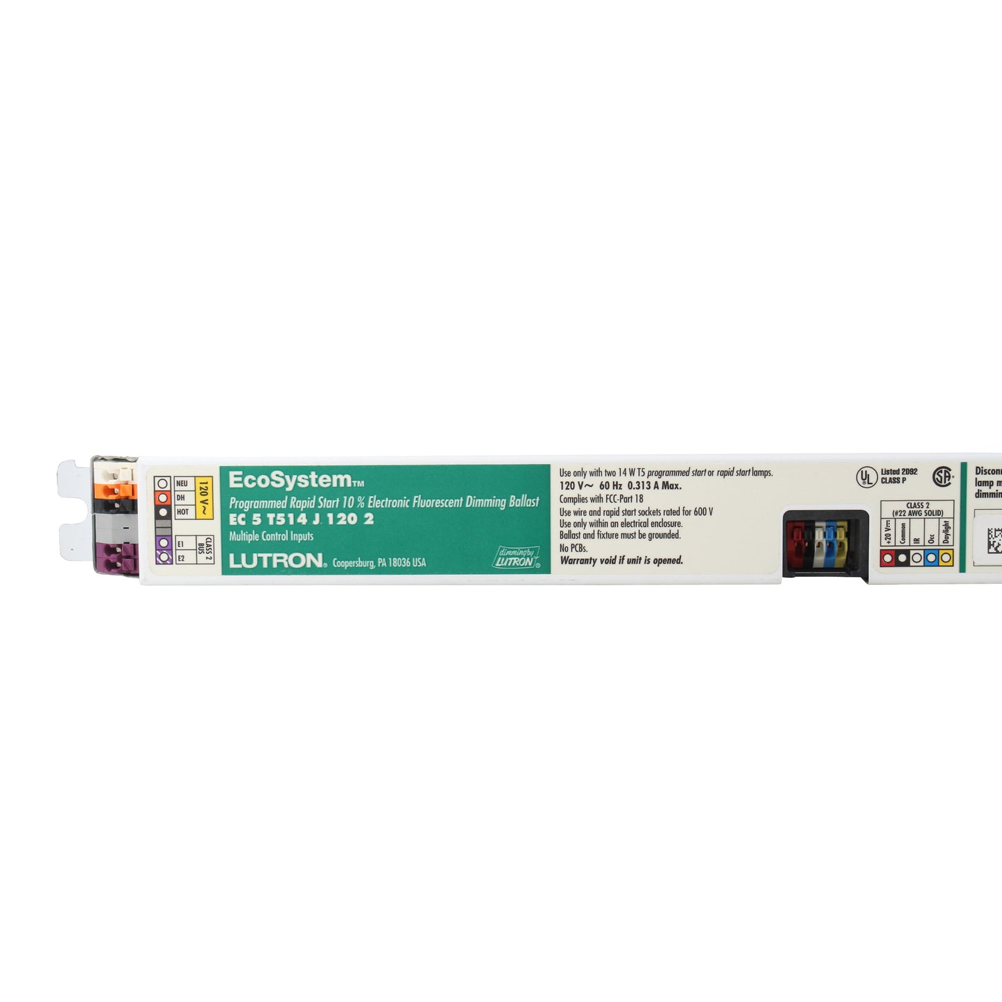 Lutron EC-5-T514-J-120-2