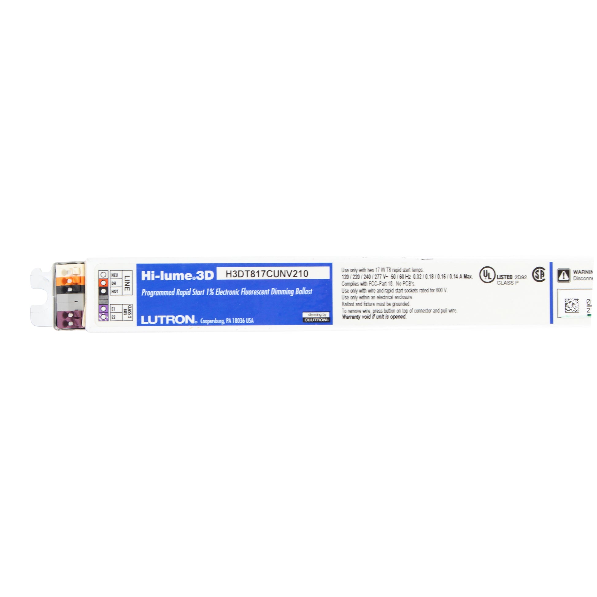 Lutron H3DT817CUNV210