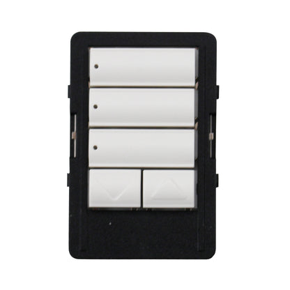 Lutron QSWS2B-3BRLN-WH