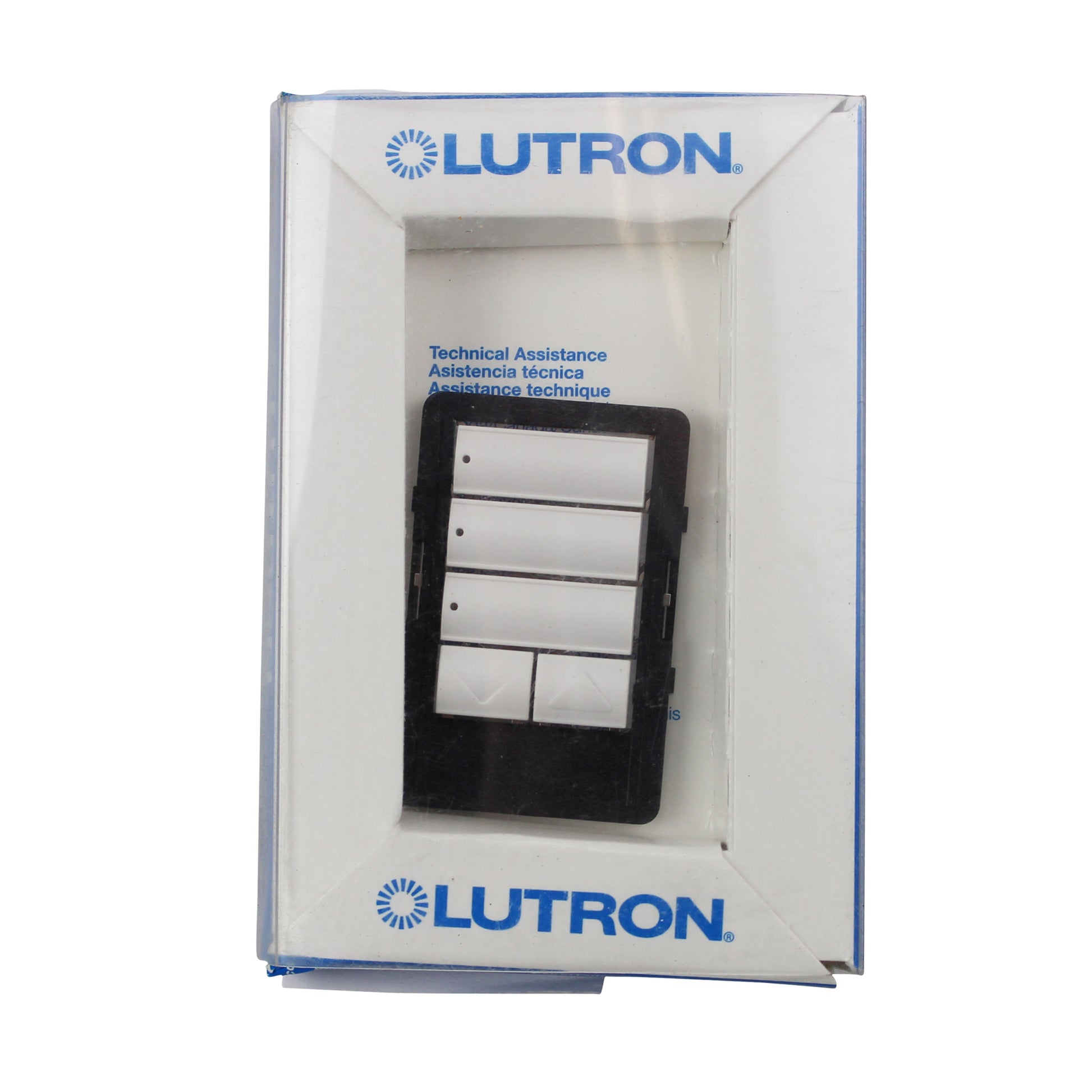 Lutron QSWS2B-3BRLN-WH