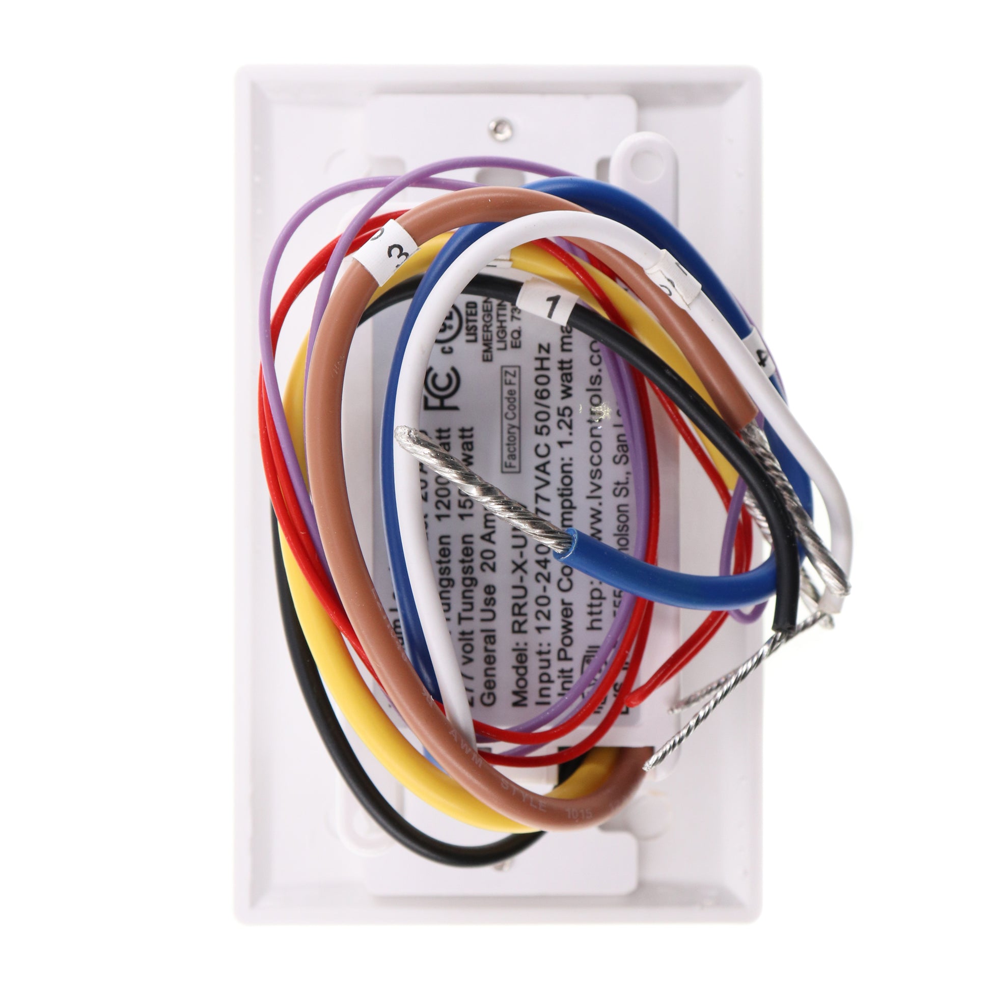 LVS Controls RRU-X-UNV