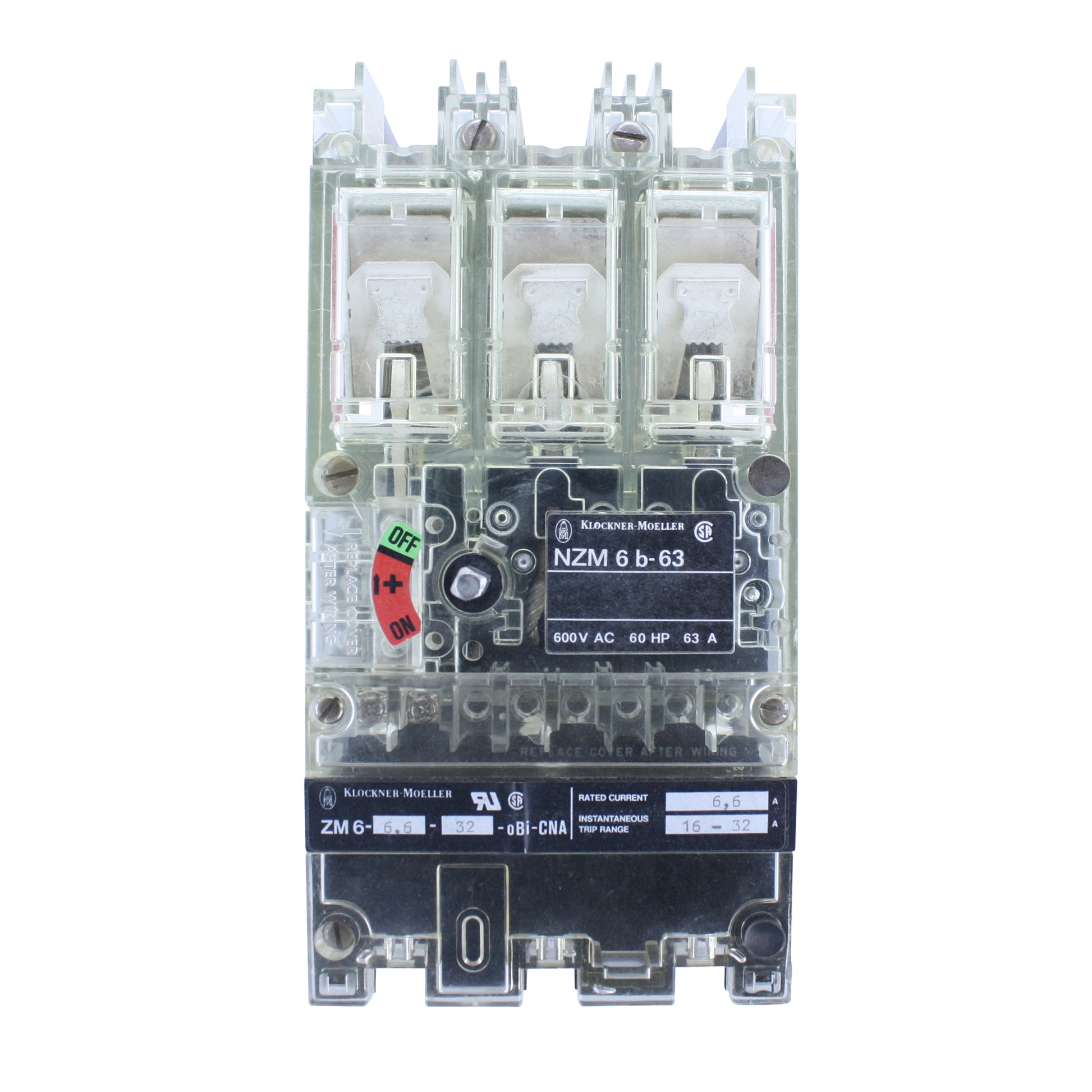 Moeller Electric Corp. ZM6-6.6-32-OBI-CNA