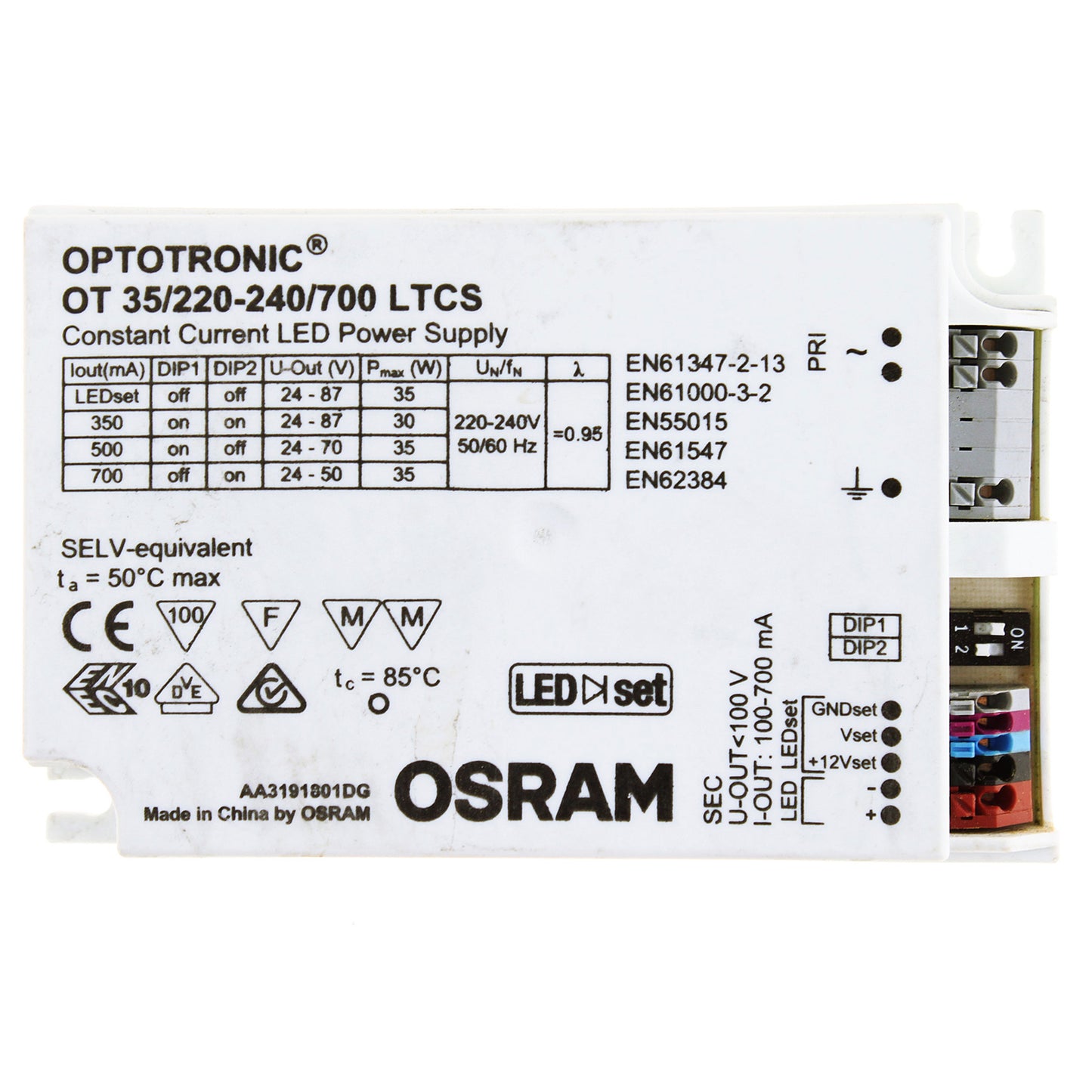 Optotronic OT 35/220-240/700 LTCS