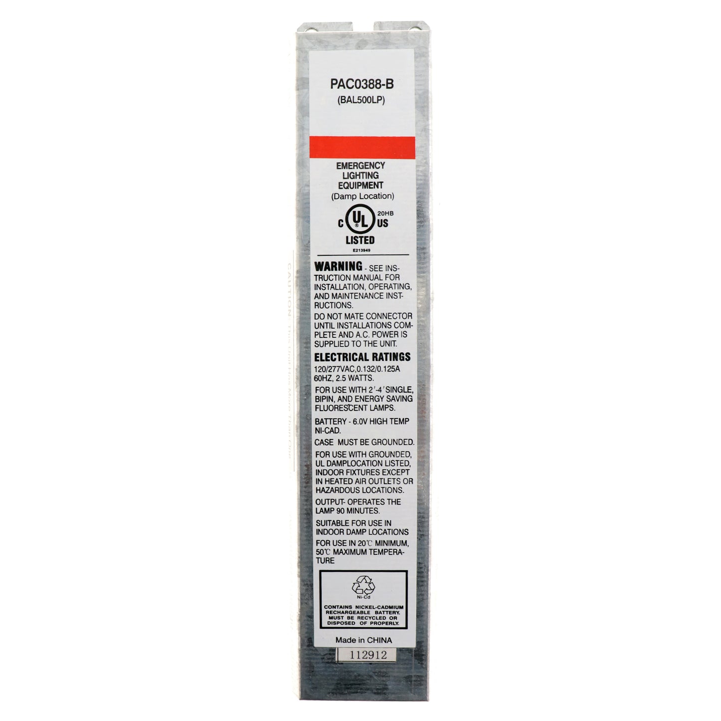 Pace Electronics Corp. BAL500LP