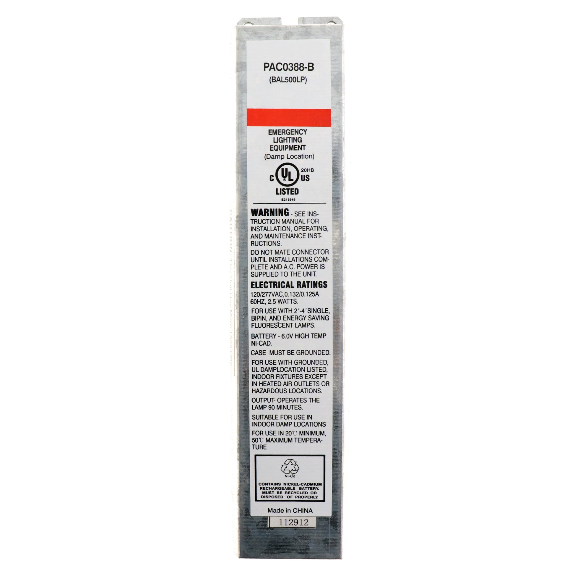 Pace Electronics Corp. BAL500LP