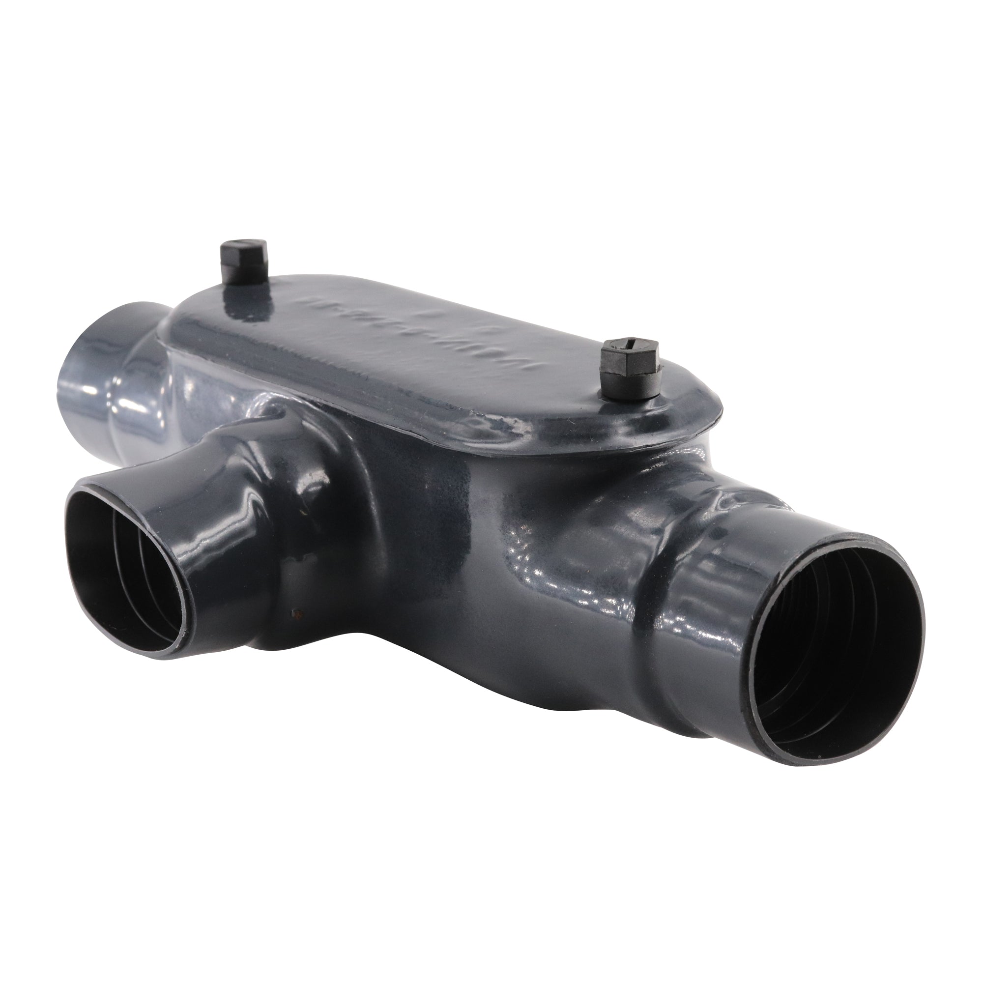 Pvc T150 Perma-cote PMT150 Pvc Coated Conduit Body, Type-t, FORM-8, 1-1/2 ...