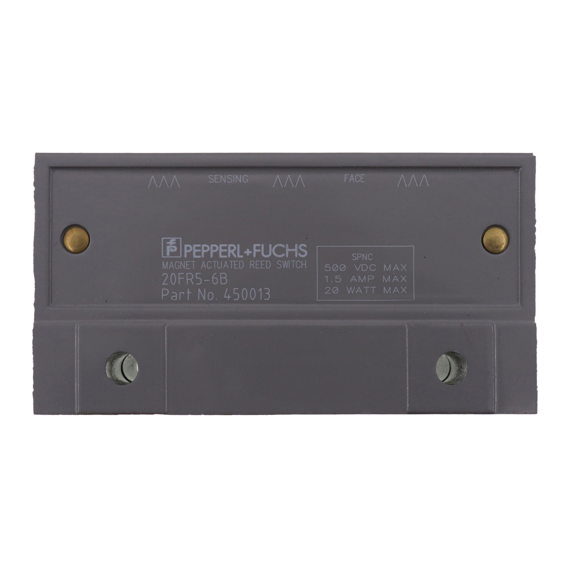 Pepperl + Fuchs 450013 Magnet Actuated Reed Switch, 500VDC, 1.5A, 20W ...