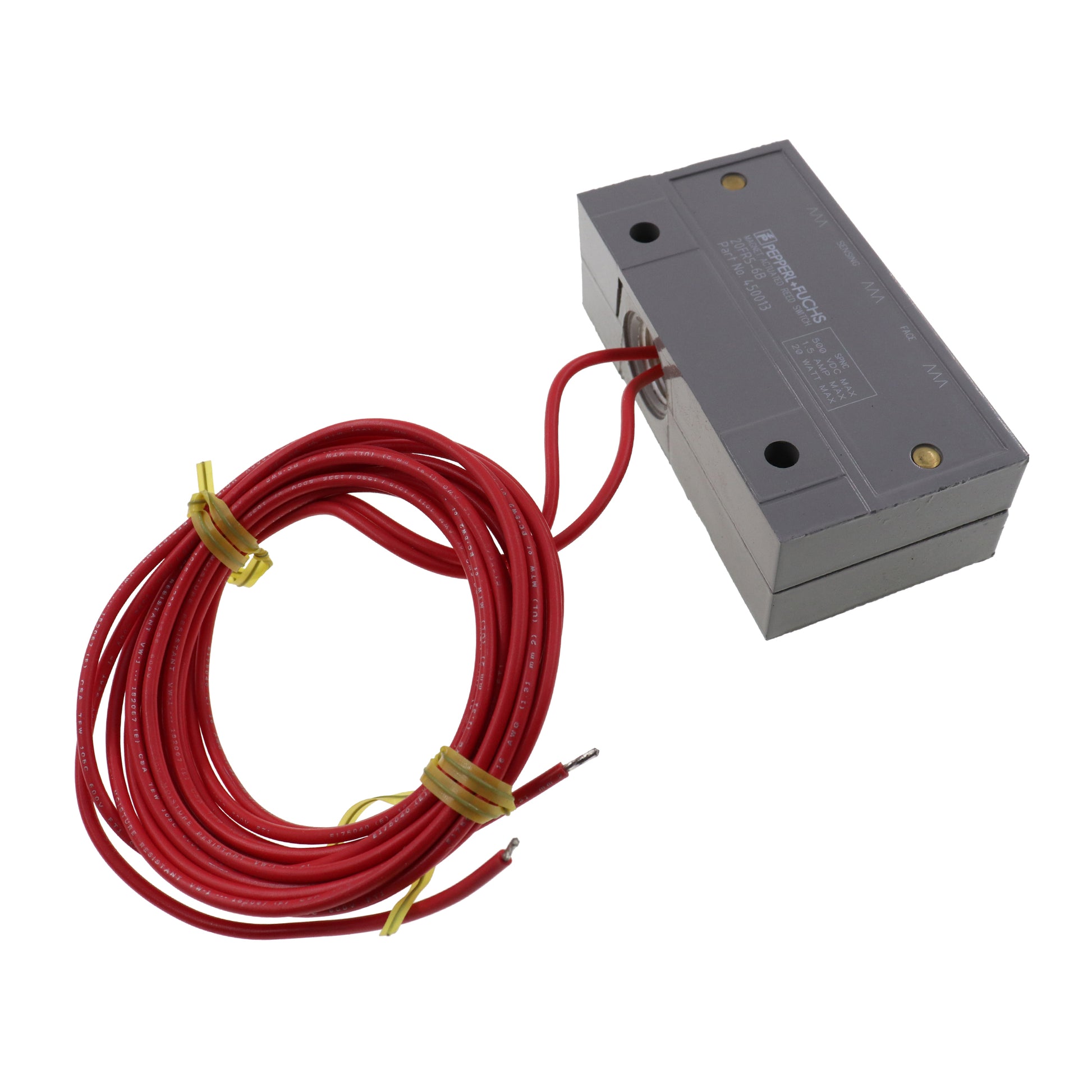 Pepperl + Fuchs 450013 Magnet Actuated Reed Switch, 500VDC, 1.5A, 20W ...